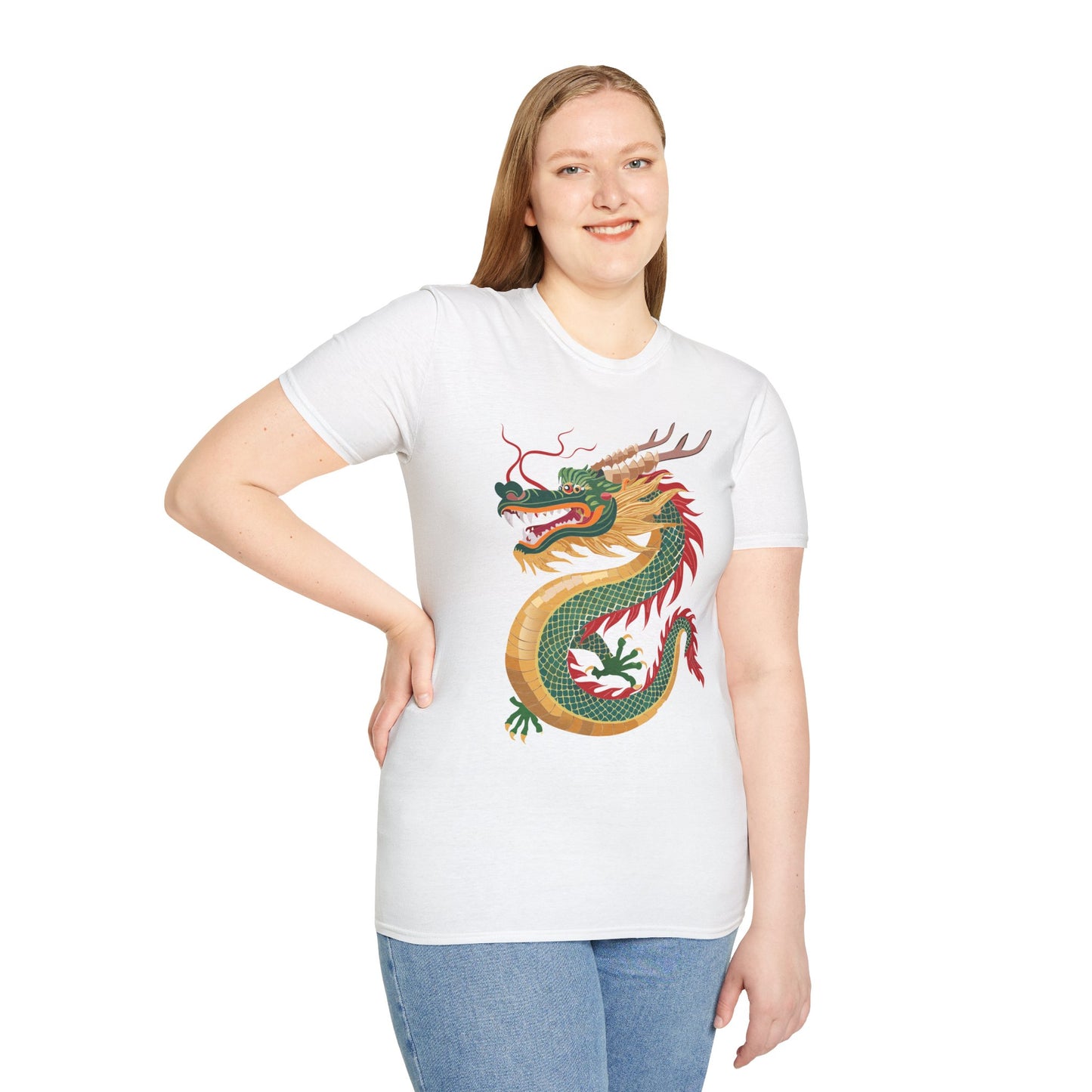 Dragon T Shirt, Dragon Shirt, Shirt with Animals, Animal Shirt