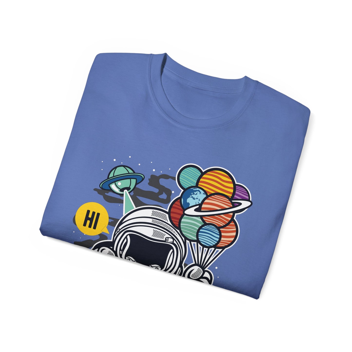 Astronaut Tee Shirt, Astronaut Graphic T‑Shirt, Cartoon Graphic T-Shirt, Art Design Shirt, Cosmos Tee Shirts 7