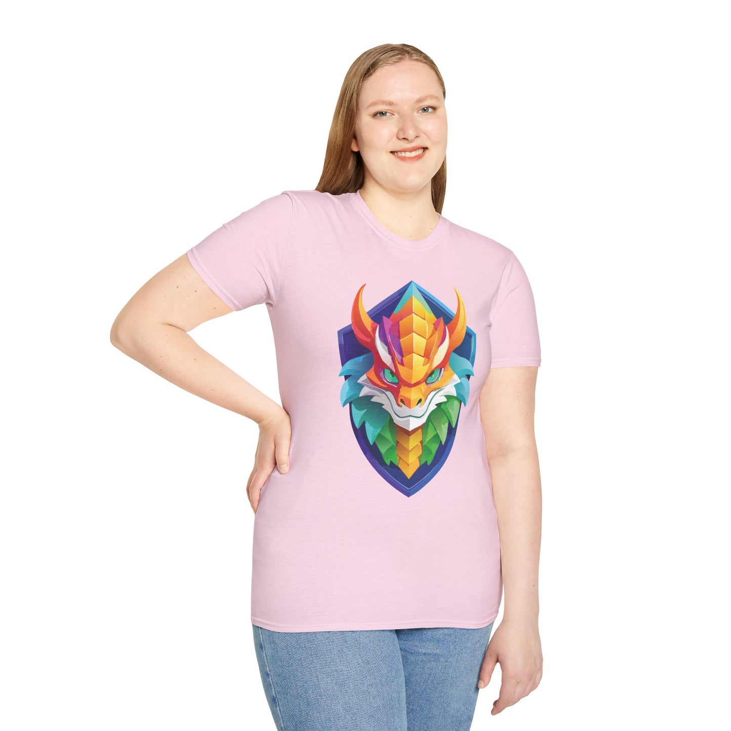 Dragon T Shirt, Dragon Shirt, Shirt with Animals, Animal Shirt