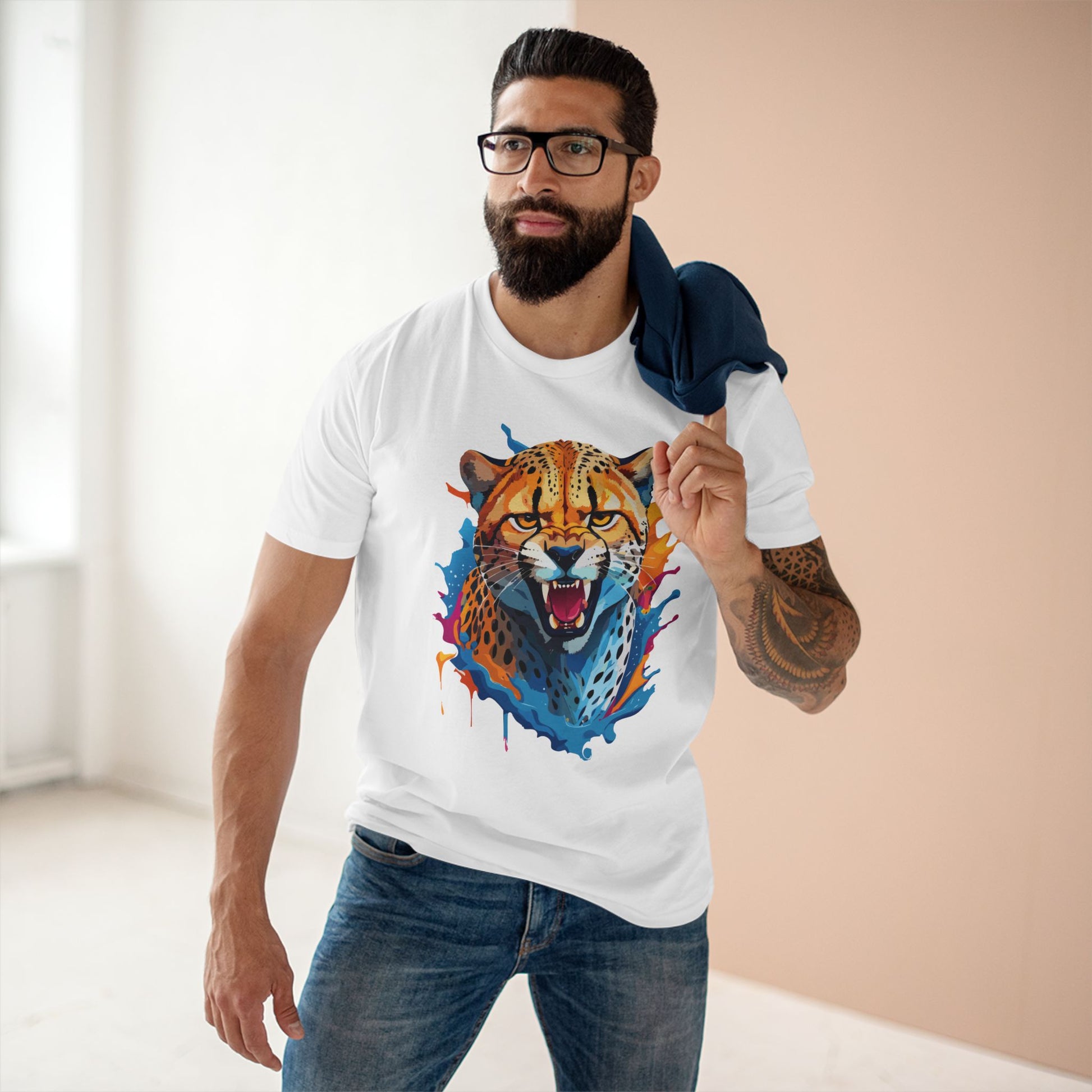 Animal Shirt, Cheetah Shirt - SudokuS