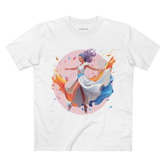 Ladies Graphic Tees, Dancer Shirt - SudokuS