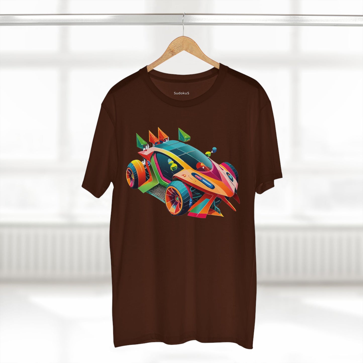 Unisex Hot Wheels Car Shirt Premium Cotton Tee With Unique Art Design Regular Fit Crew Neck Comfort