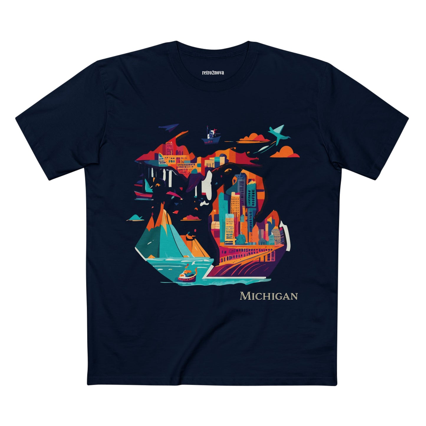 US State Shirts, Michigan Shirt