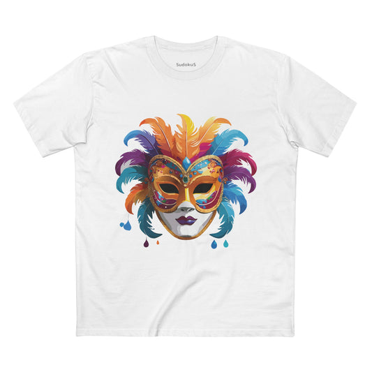 Mask Shirt, Shirt with Face - SudokuS