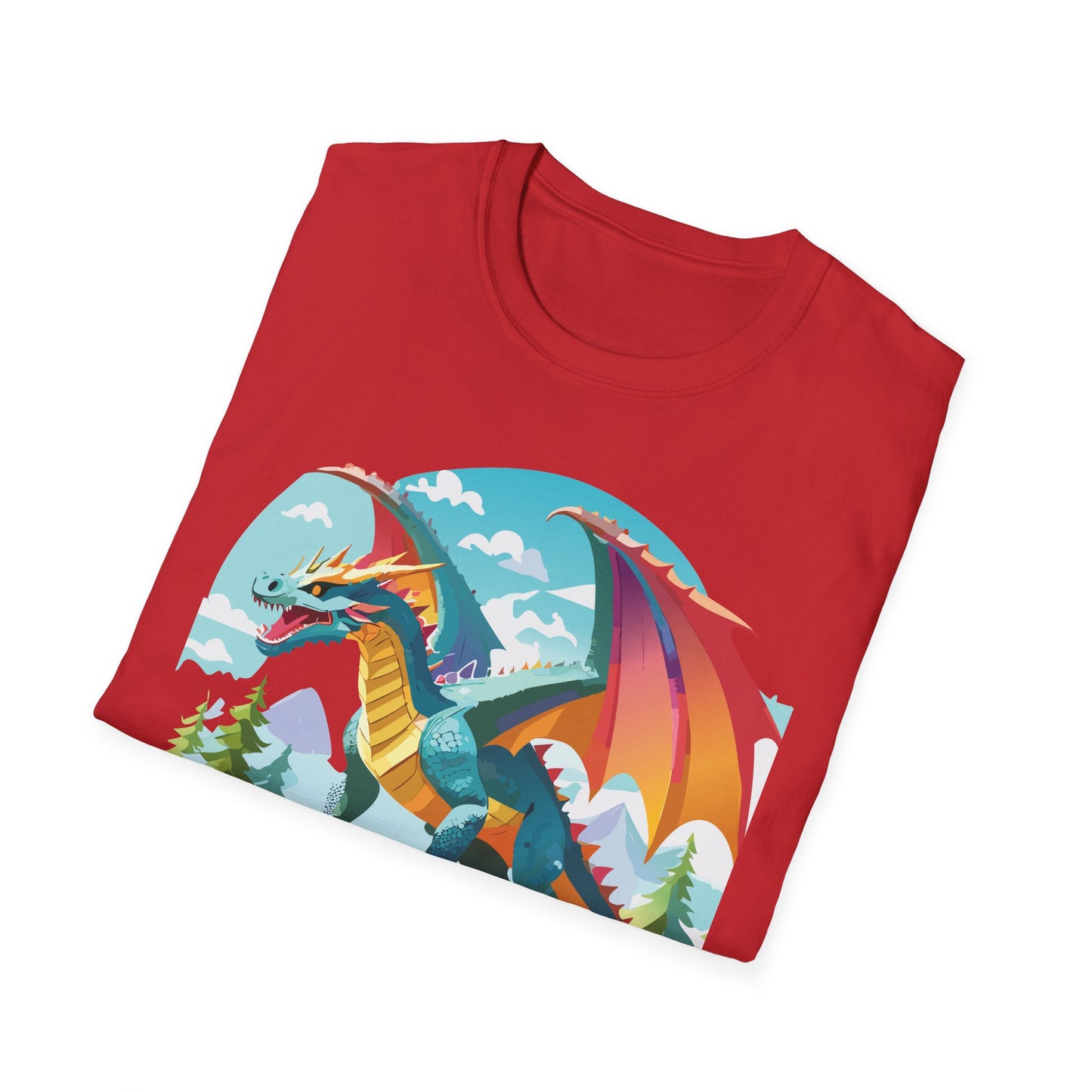 Dragon T Shirt, Dragon Shirt, Shirt with Animals, Animal Shirt