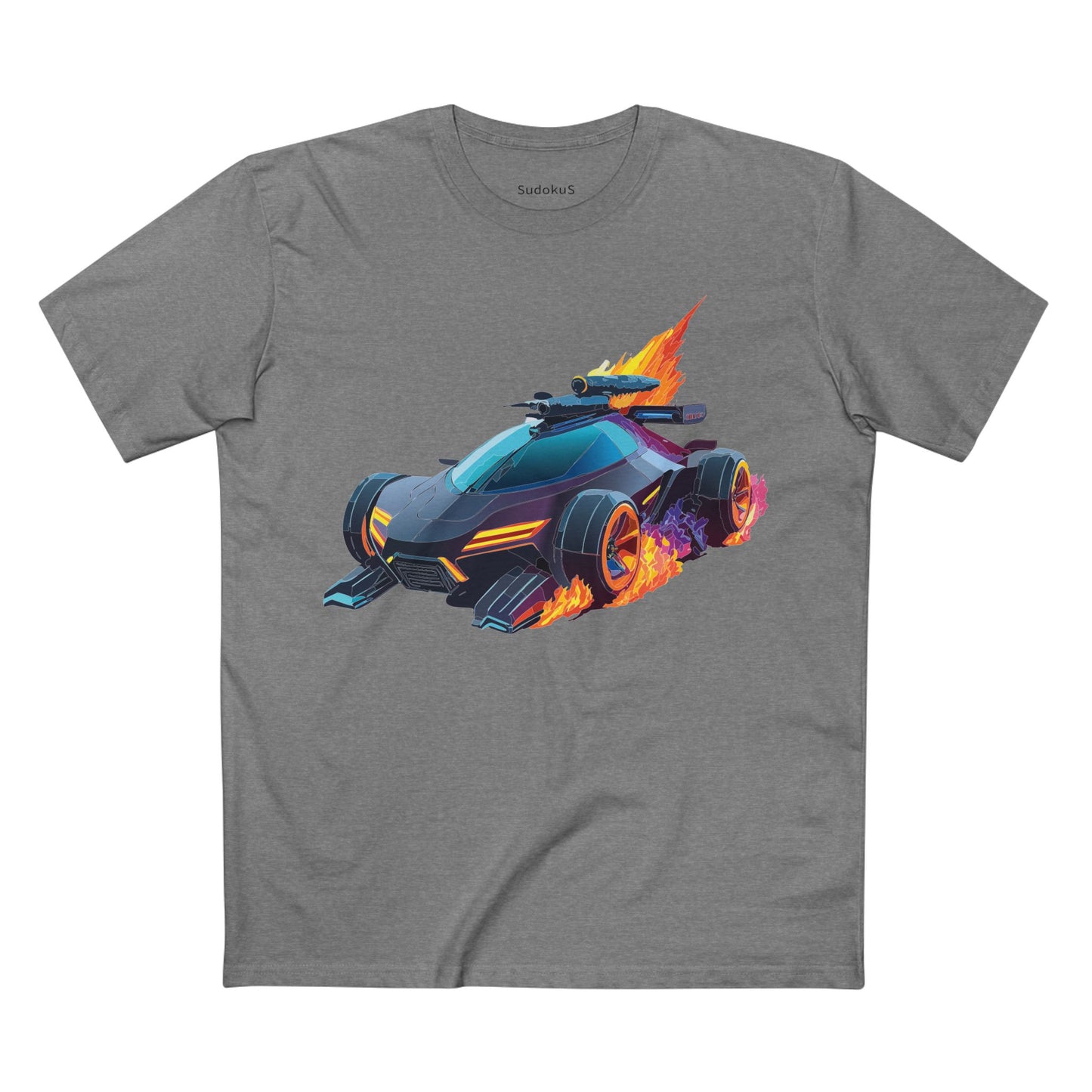 Unisex Car Shirt Hot Wheels Tee Premium Cotton With Unique Art Design For Everyday Wear