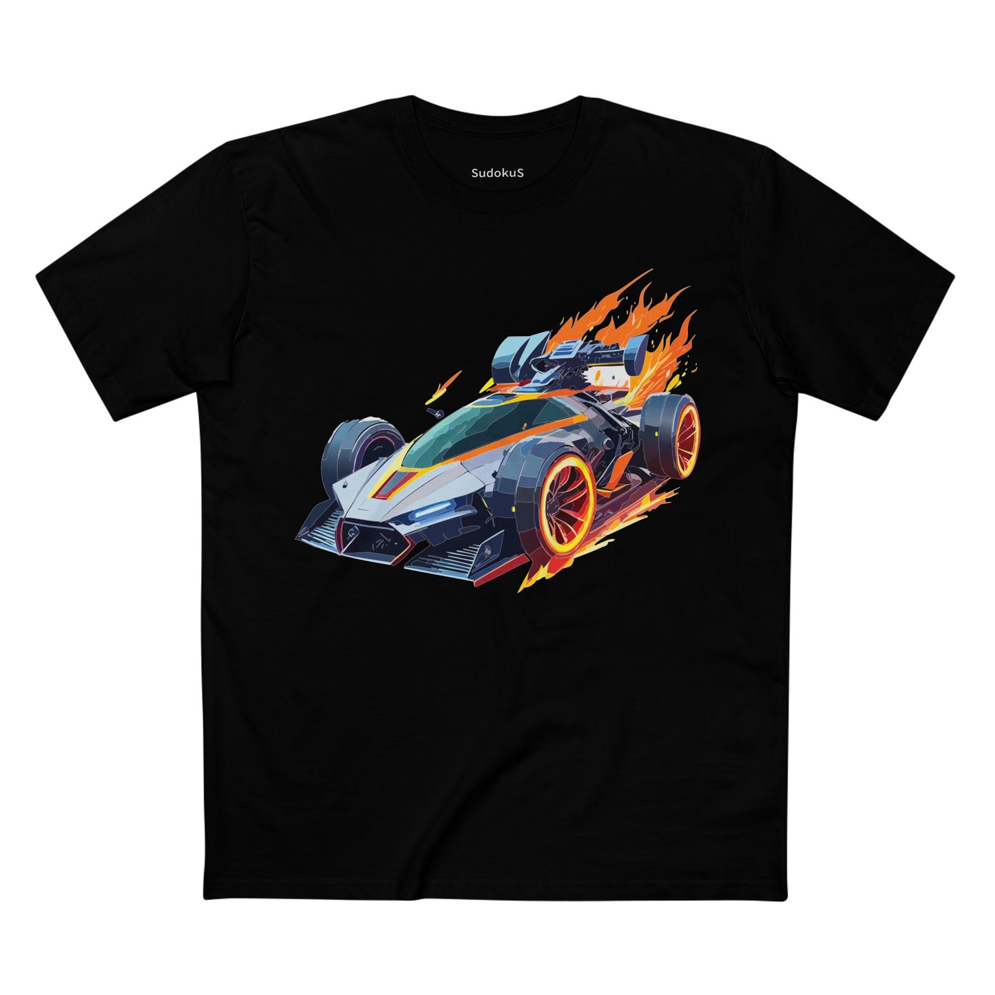 Car Shirt Hot Wheels Unisex Premium Cotton Tee With Unique Art Design Crew Neck Edition