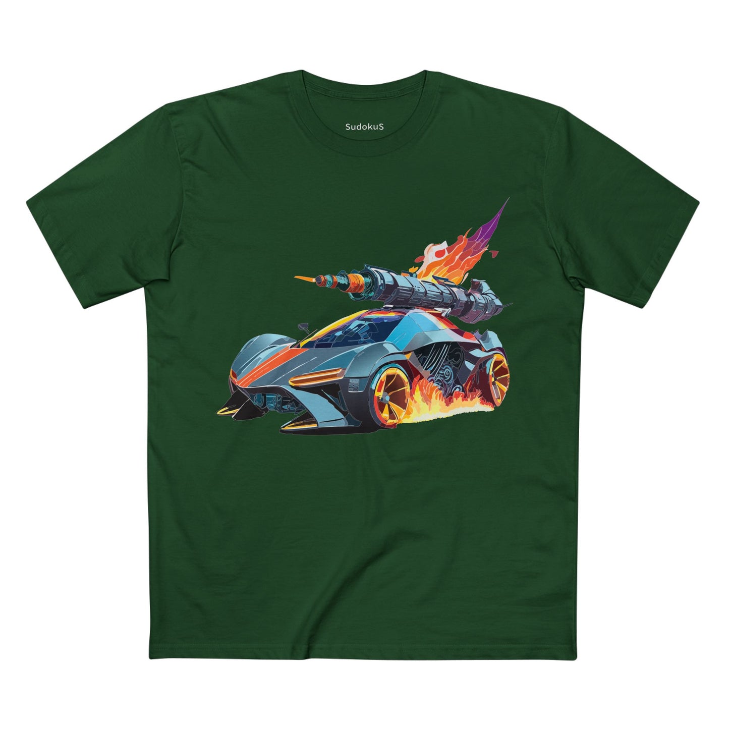 Hot Wheels Car Shirt Unisex Premium Cotton Tee Unique Art Design Preshrunk Regular Fit Crew Neck