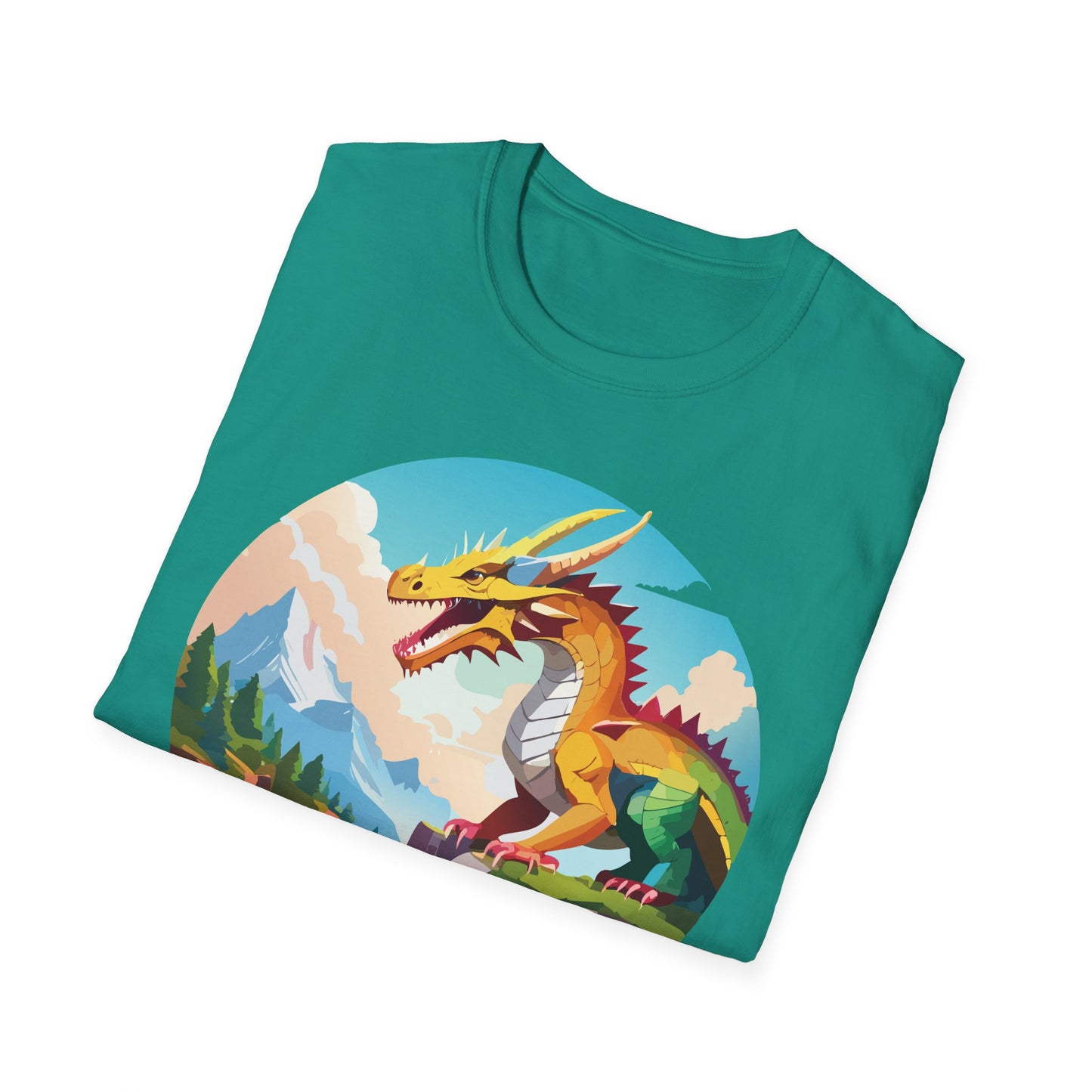 Dragon T Shirt, Dragon Shirt, Shirt with Animals, Animal Shirt