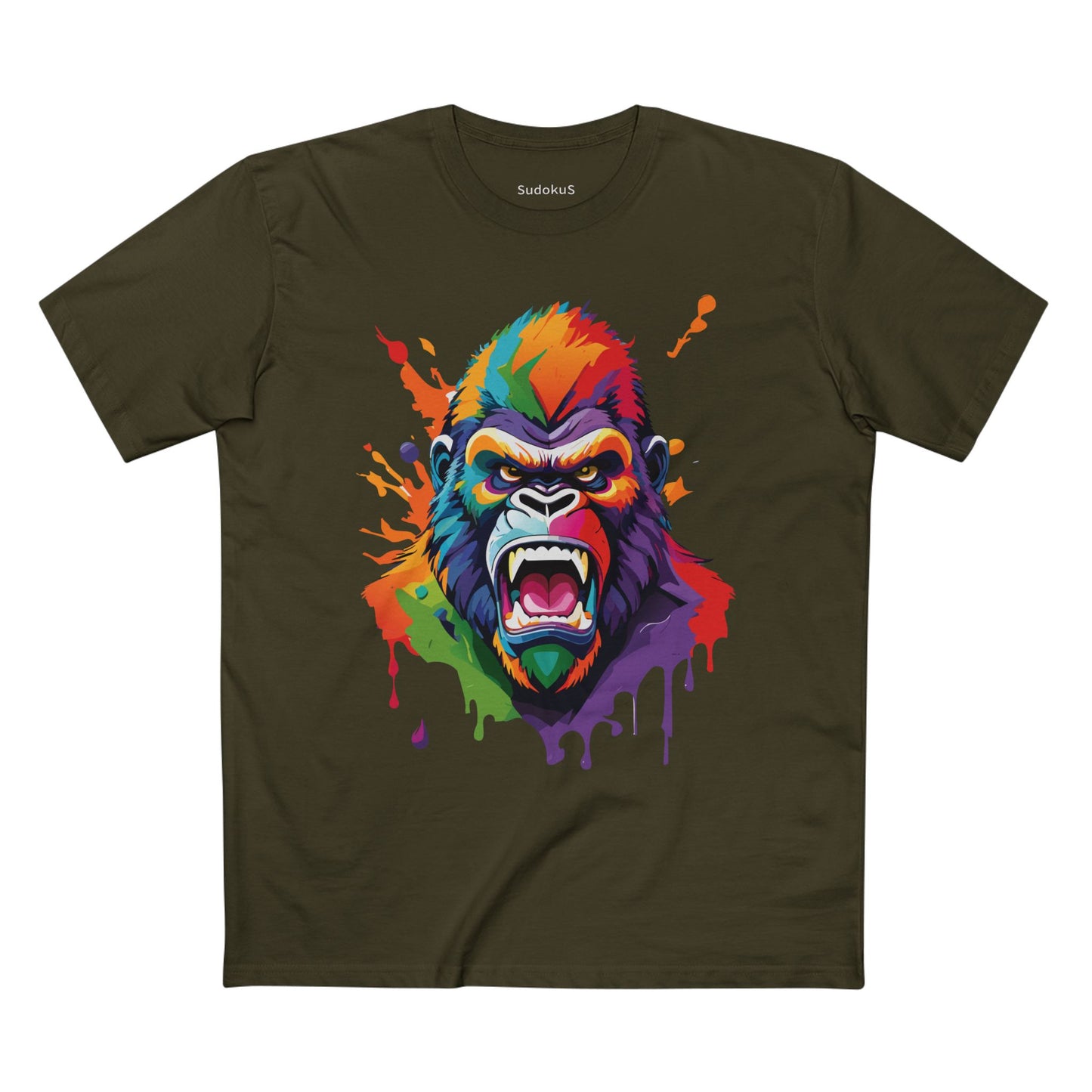 Animal Shirt, Gorilla Shirt - SudokuS
