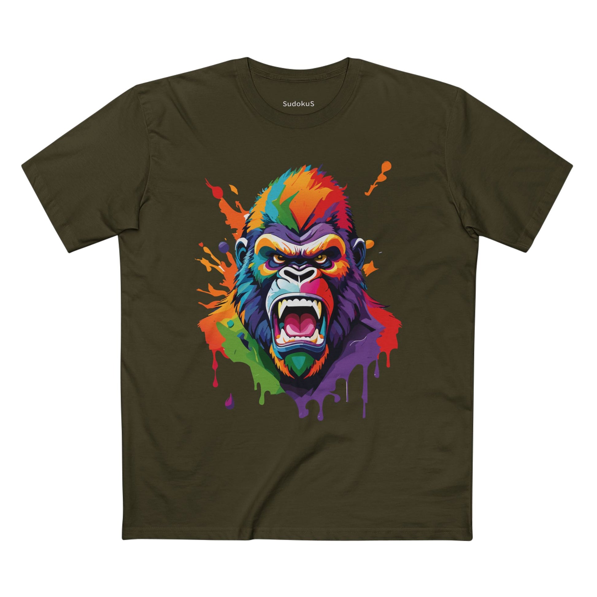 Animal Shirt, Gorilla Shirt - SudokuS