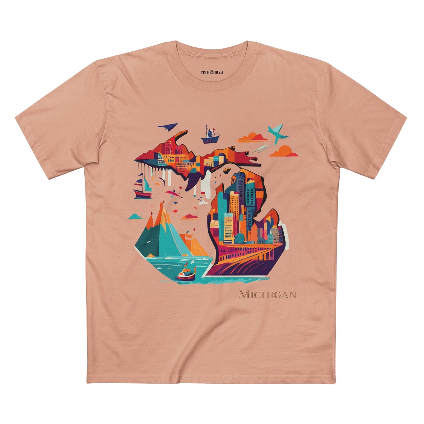 US State Shirts, Michigan Shirt