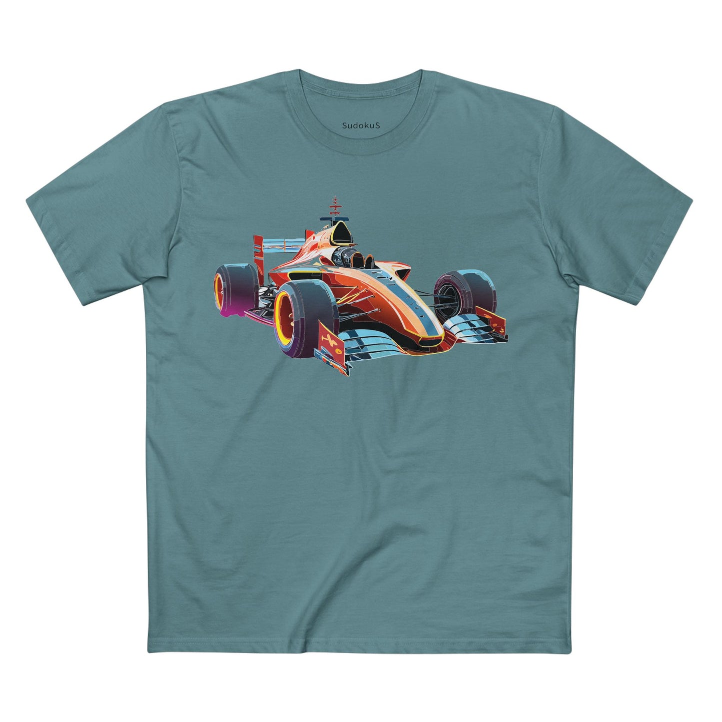 Unisex Car and Hot Wheels Shirt Premium Cotton Tee with Unique Art Design Graphic Illustration