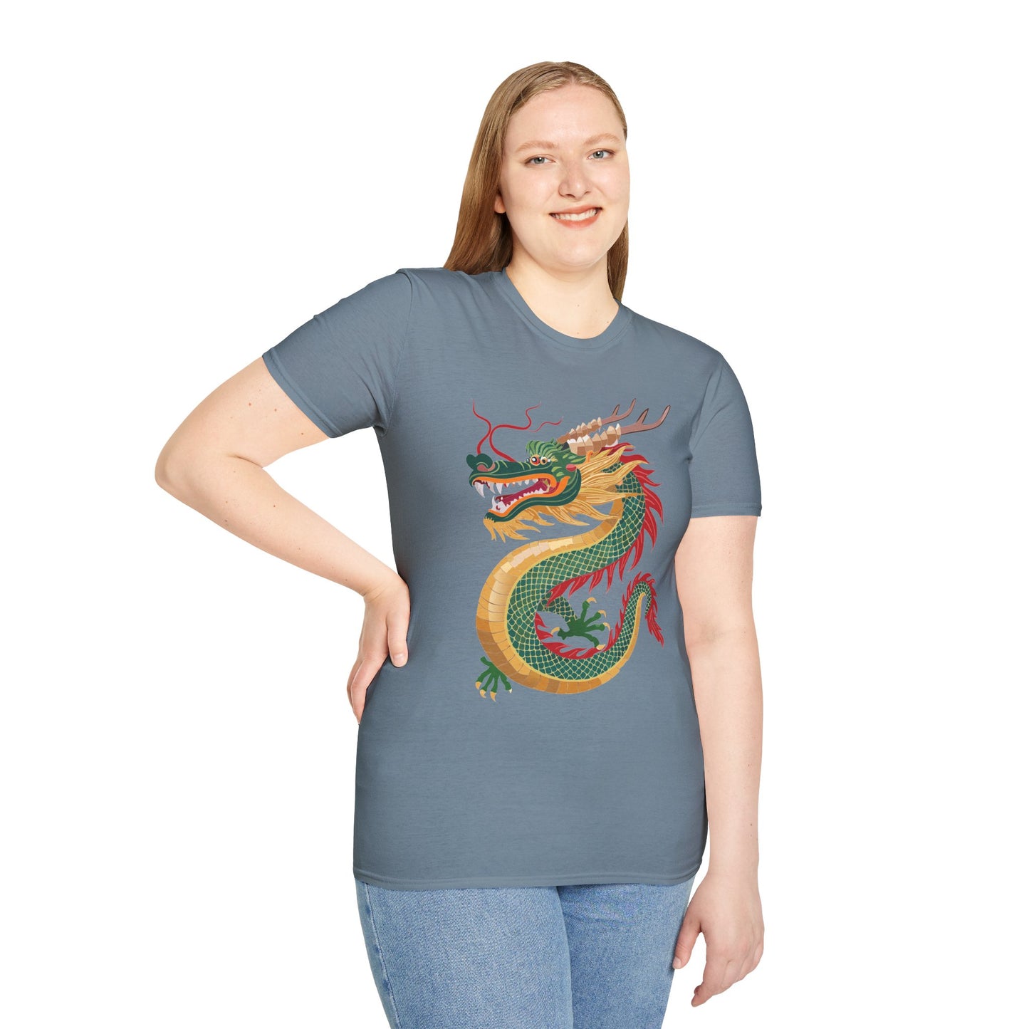 Dragon T Shirt, Dragon Shirt, Shirt with Animals, Animal Shirt