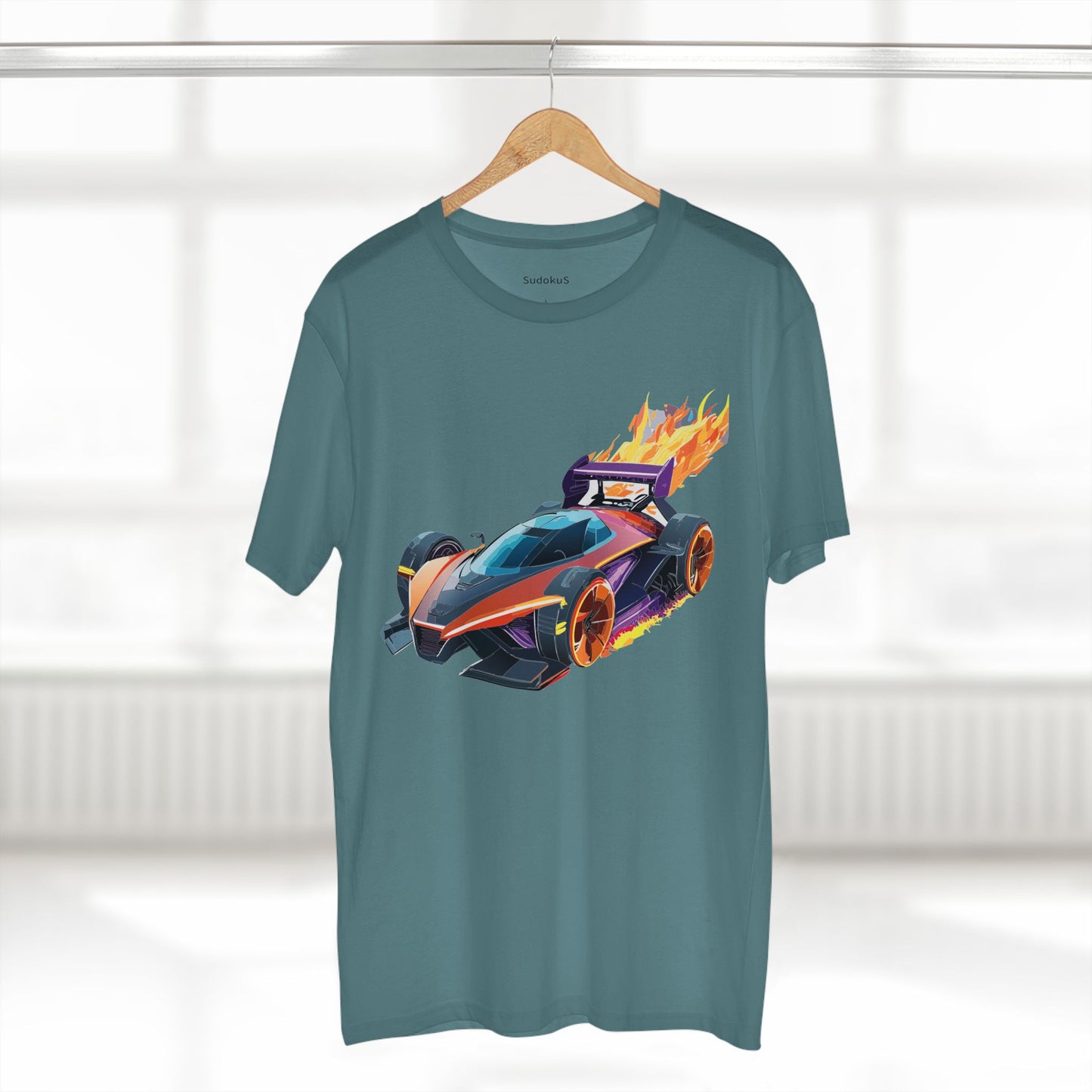 Hot Wheels Car Shirt Unisex Premium Cotton Tee With Unique Car Art Design For Auto Enthusiasts