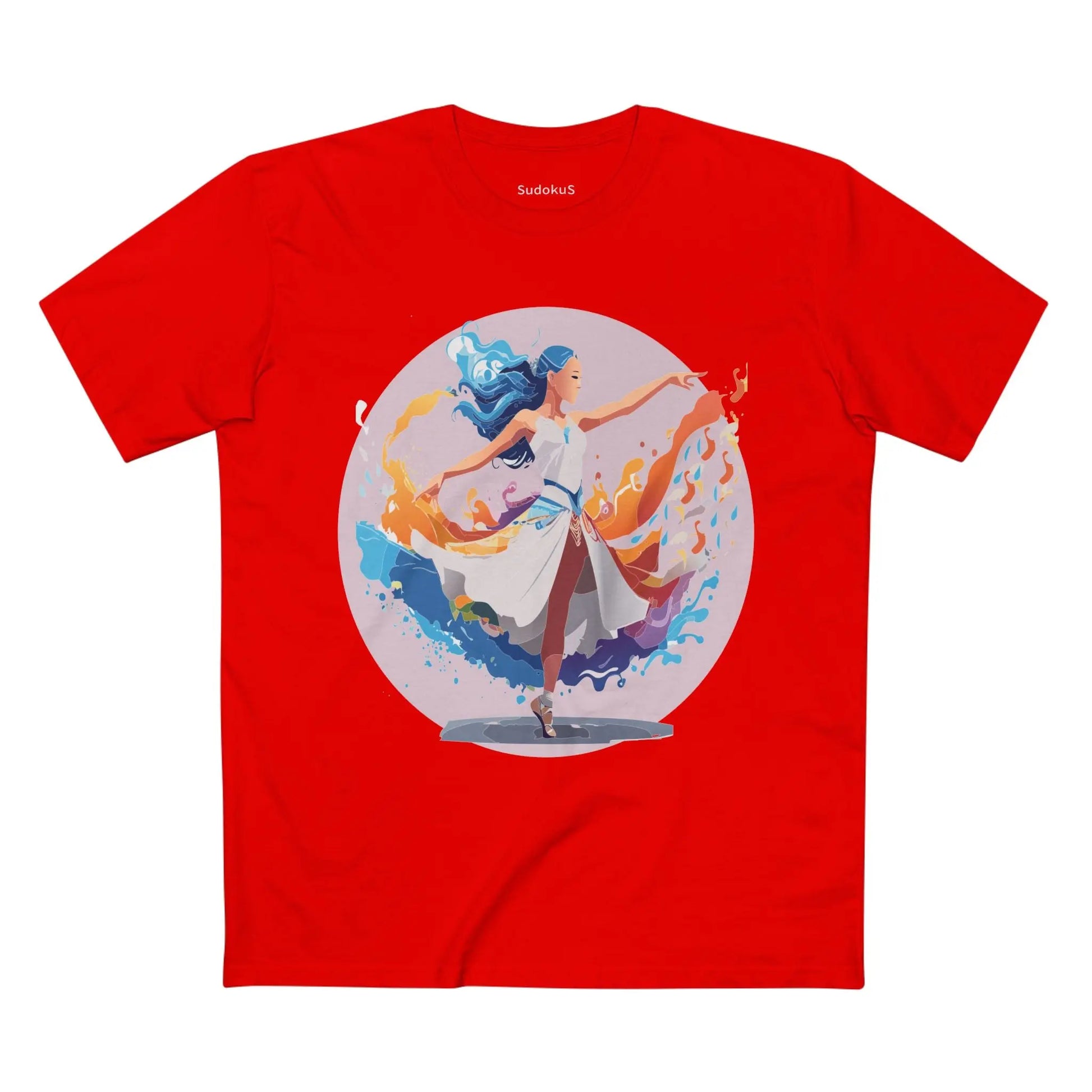 Ladies Graphic Tees, Dancer Shirt - SudokuS