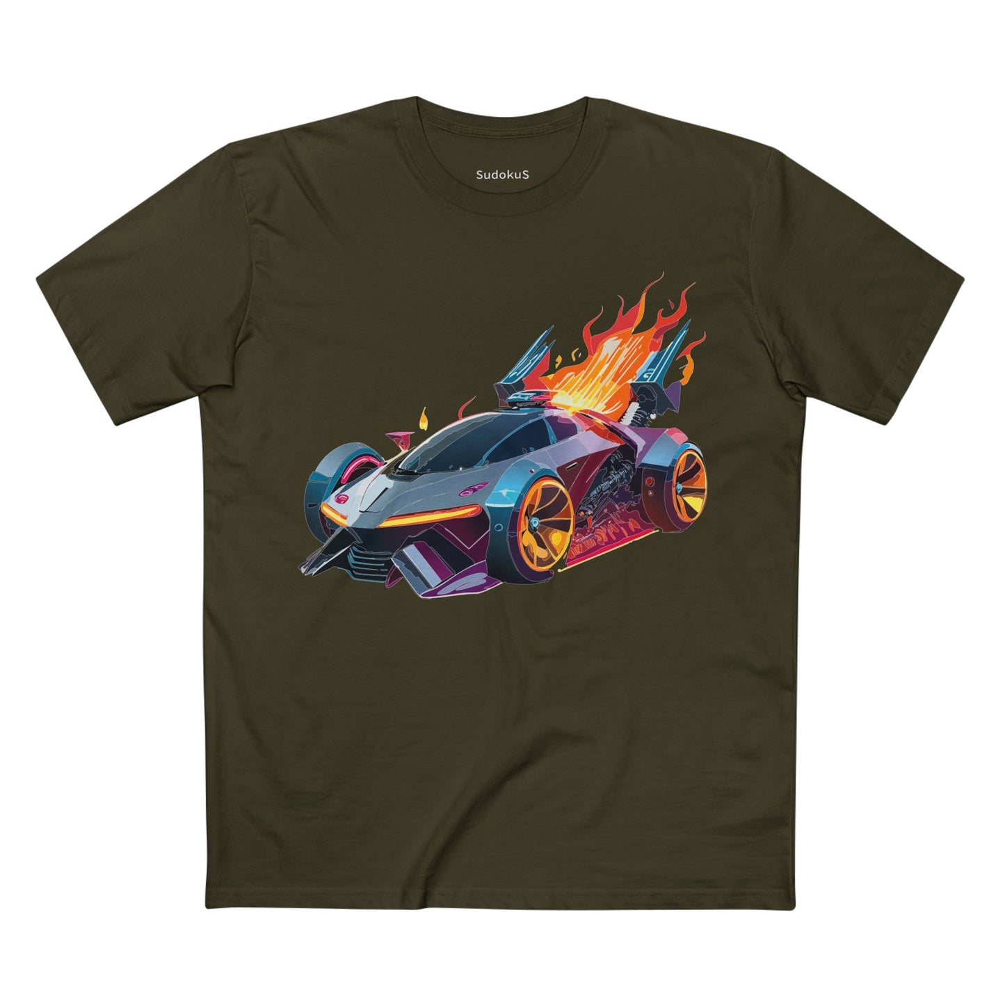 Car Shirt Hot Wheels Unisex Premium Cotton Tee With Unique Art Design Regular Fit Crew Neck