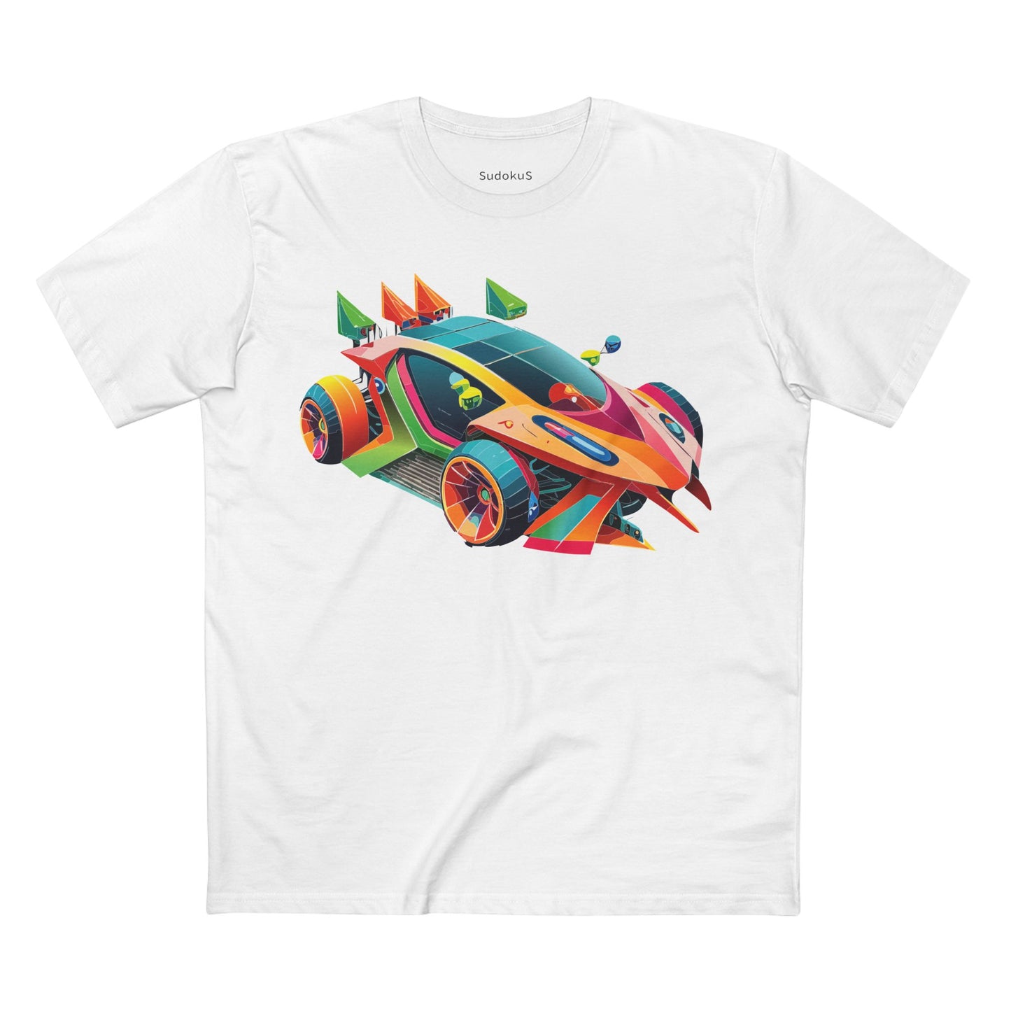 Unisex Hot Wheels Car Shirt Premium Cotton Tee With Unique Art Design Regular Fit Crew Neck Comfort