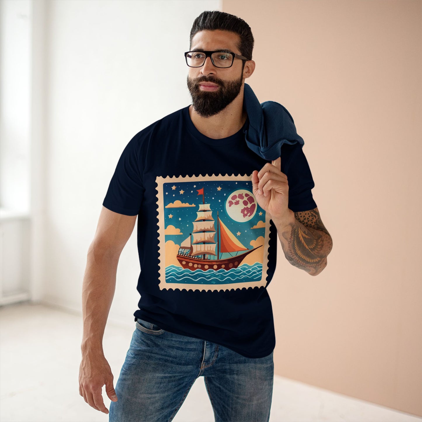Stamp Shirt, Postage Stamp Shirt