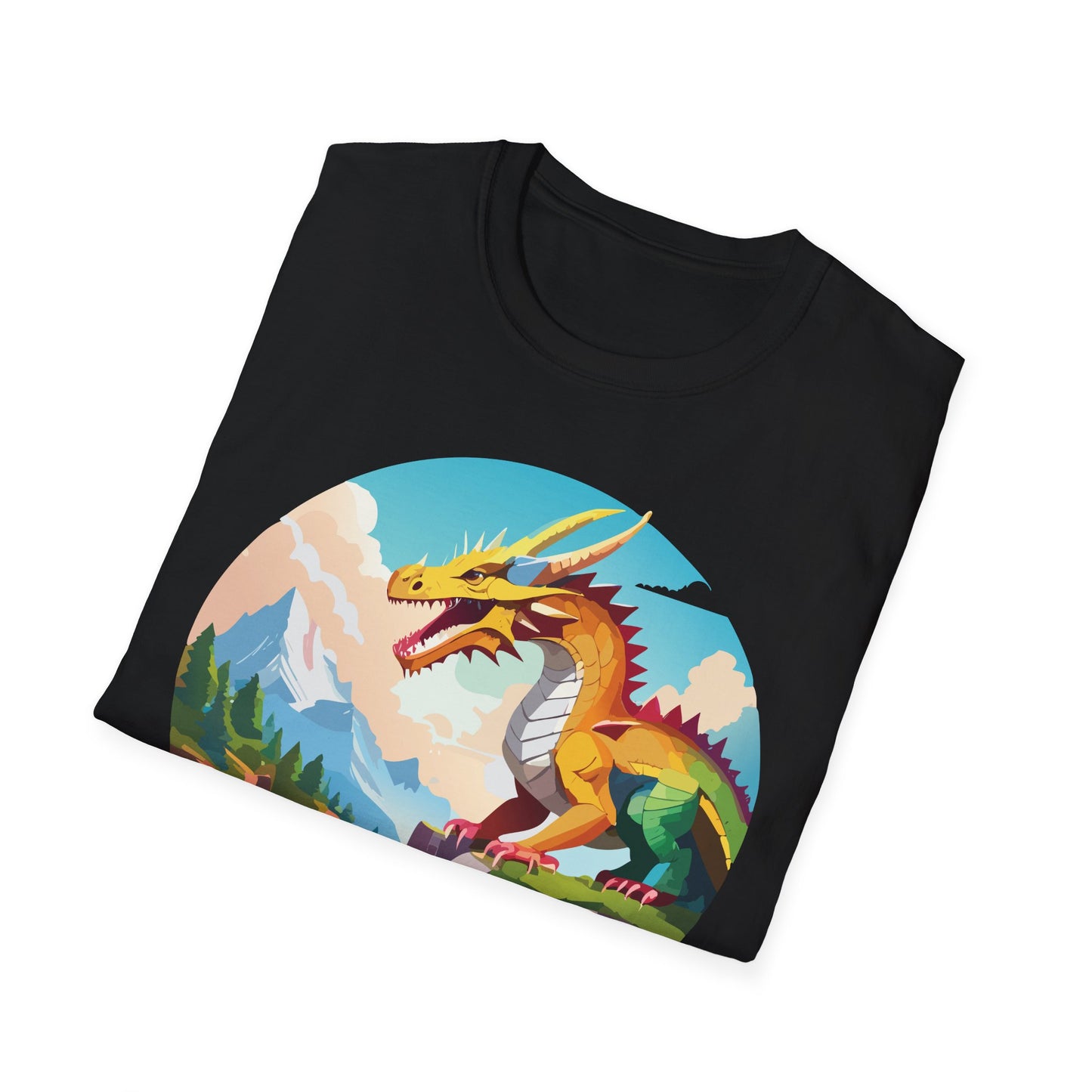 Dragon T Shirt, Dragon Shirt, Shirt with Animals, Animal Shirt