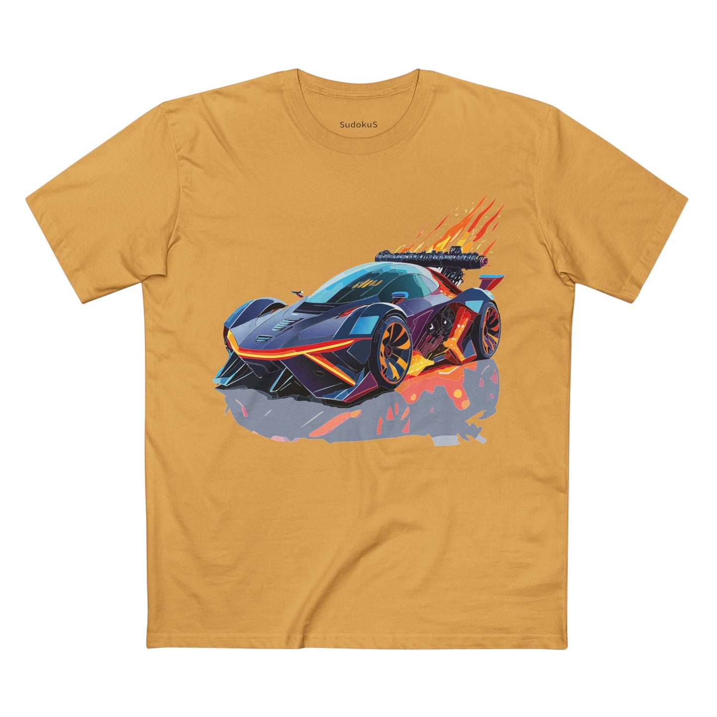 Hot Wheels Car Shirt Unisex Premium Cotton Tee With Unique Car Art Design For Fans