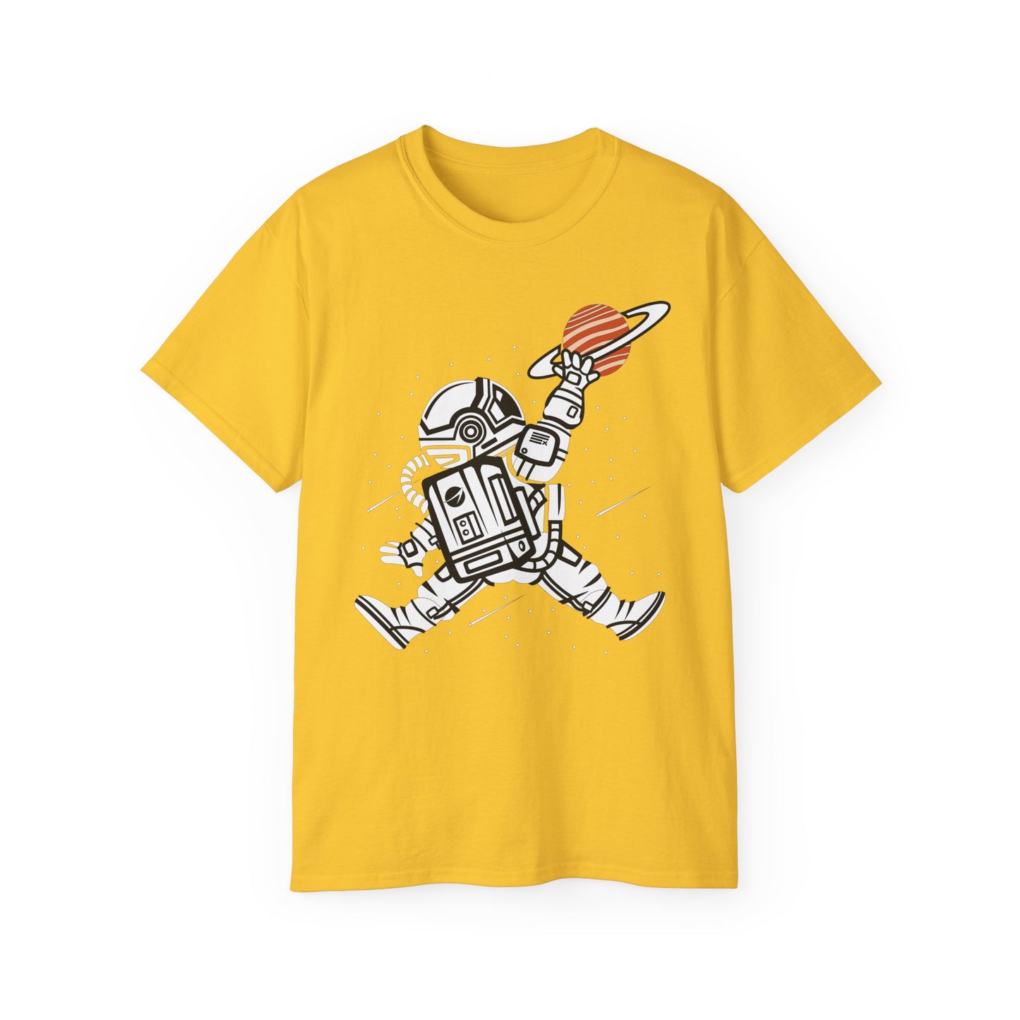 Astronaut Tee Shirt, Astronaut Graphic T‑Shirt, Cartoon Graphic T-Shirt, Art Design Shirt, Cosmos Tee Shirts 3