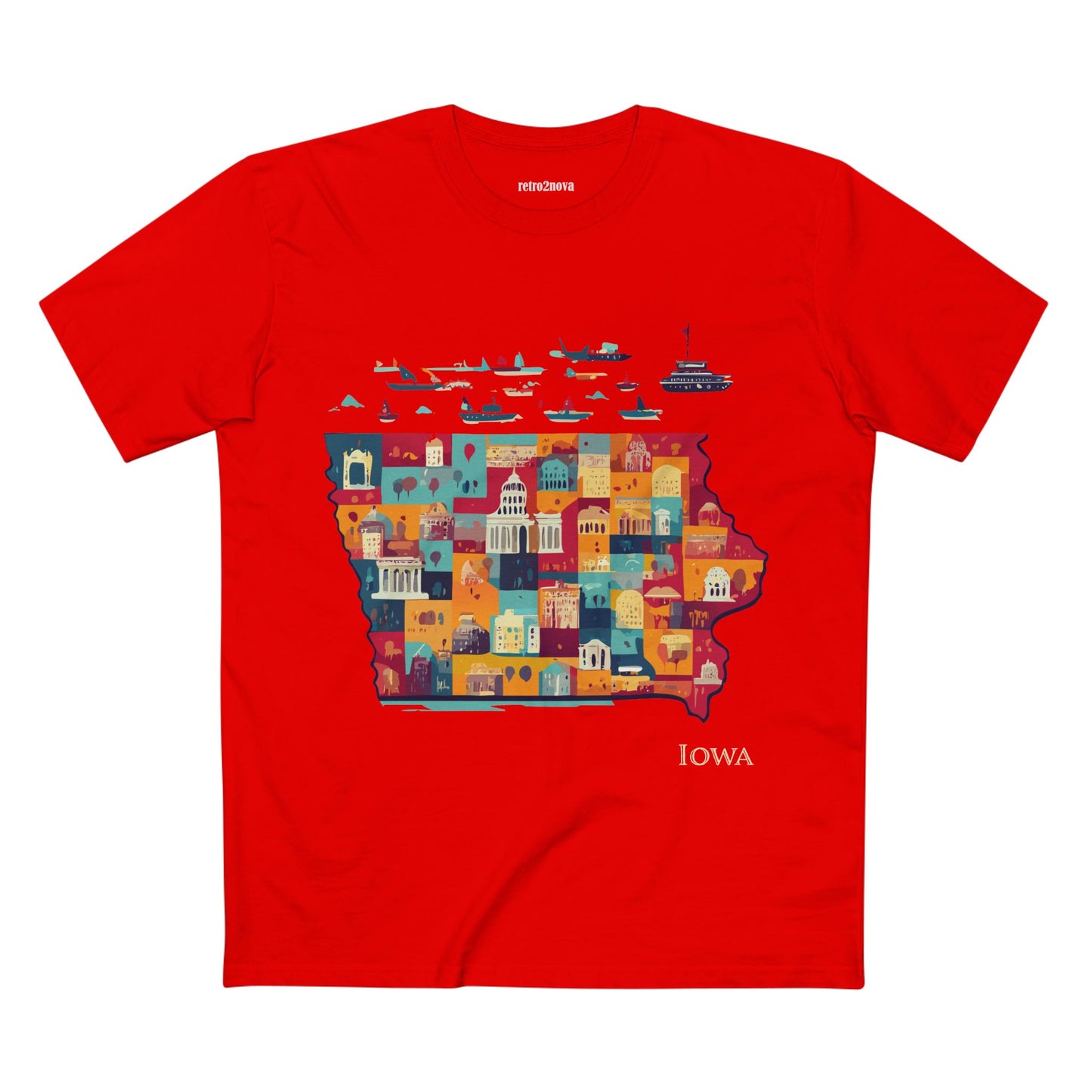 US State Shirts, Iowa Shirt