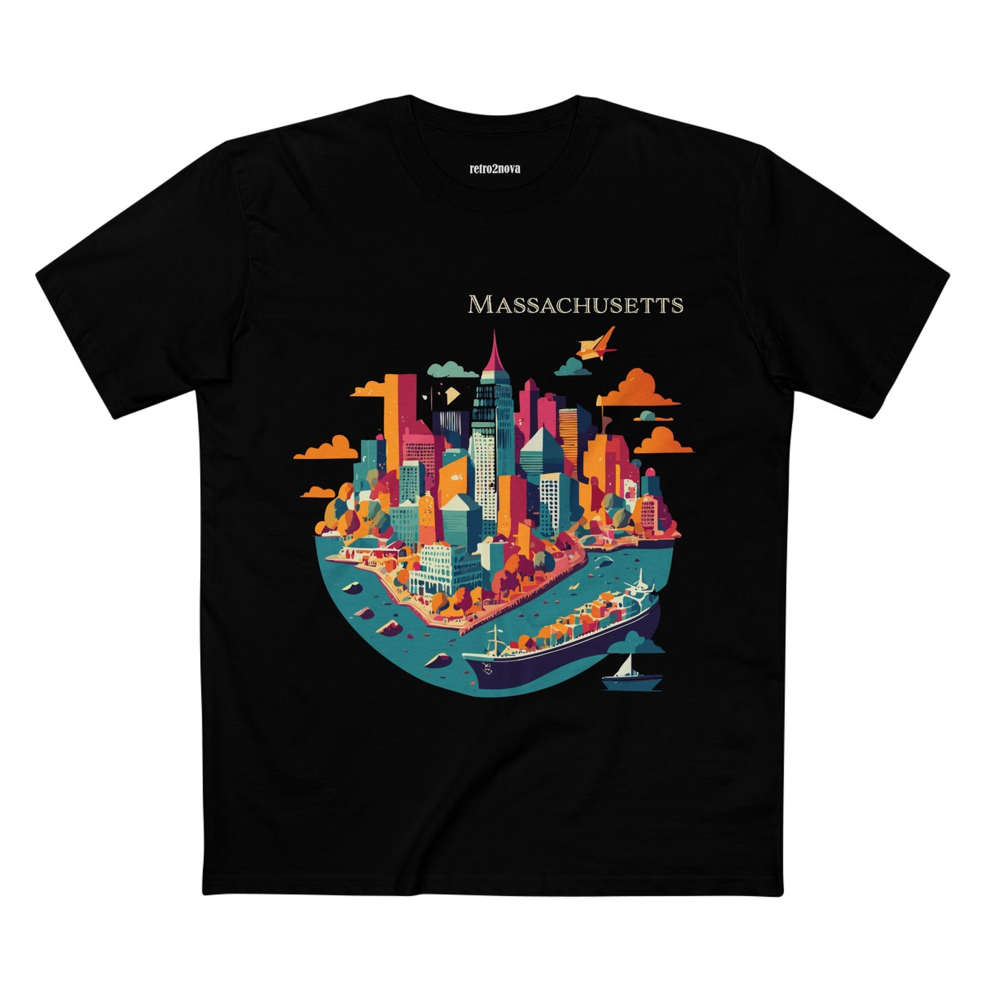 US State Shirts, Massachusetts Shirt