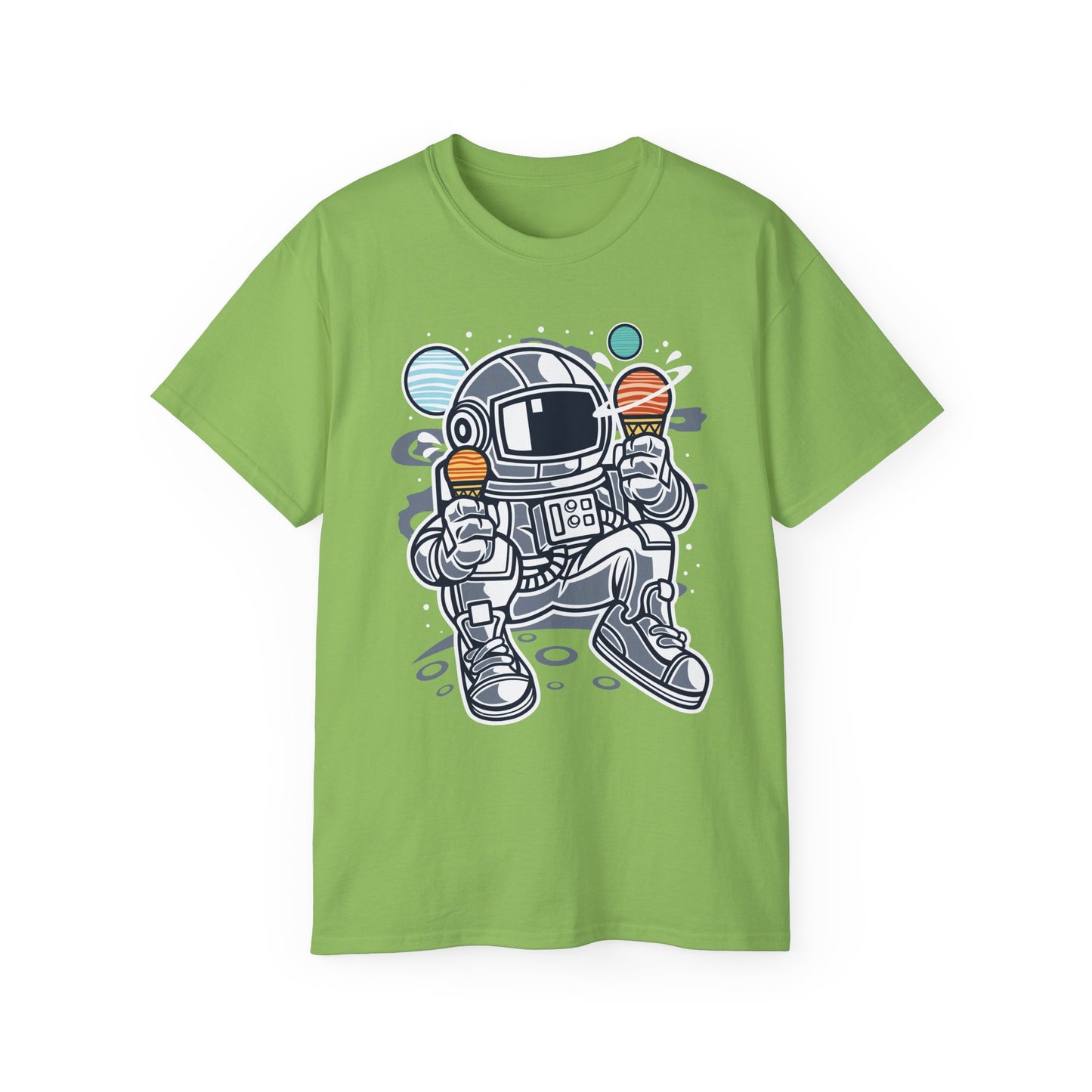 Astronaut Tee Shirt, Astronaut Graphic T‑Shirt, Cartoon Graphic T-Shirt, Art Design Shirt, Cosmos Tee Shirts