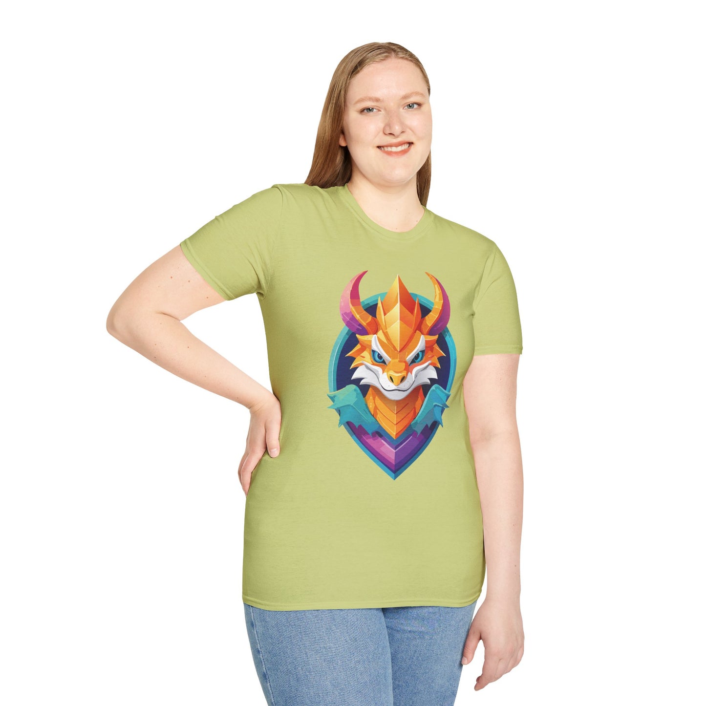 Dragon T Shirt, Dragon Shirt, Shirt with Animals, Animal Shirt