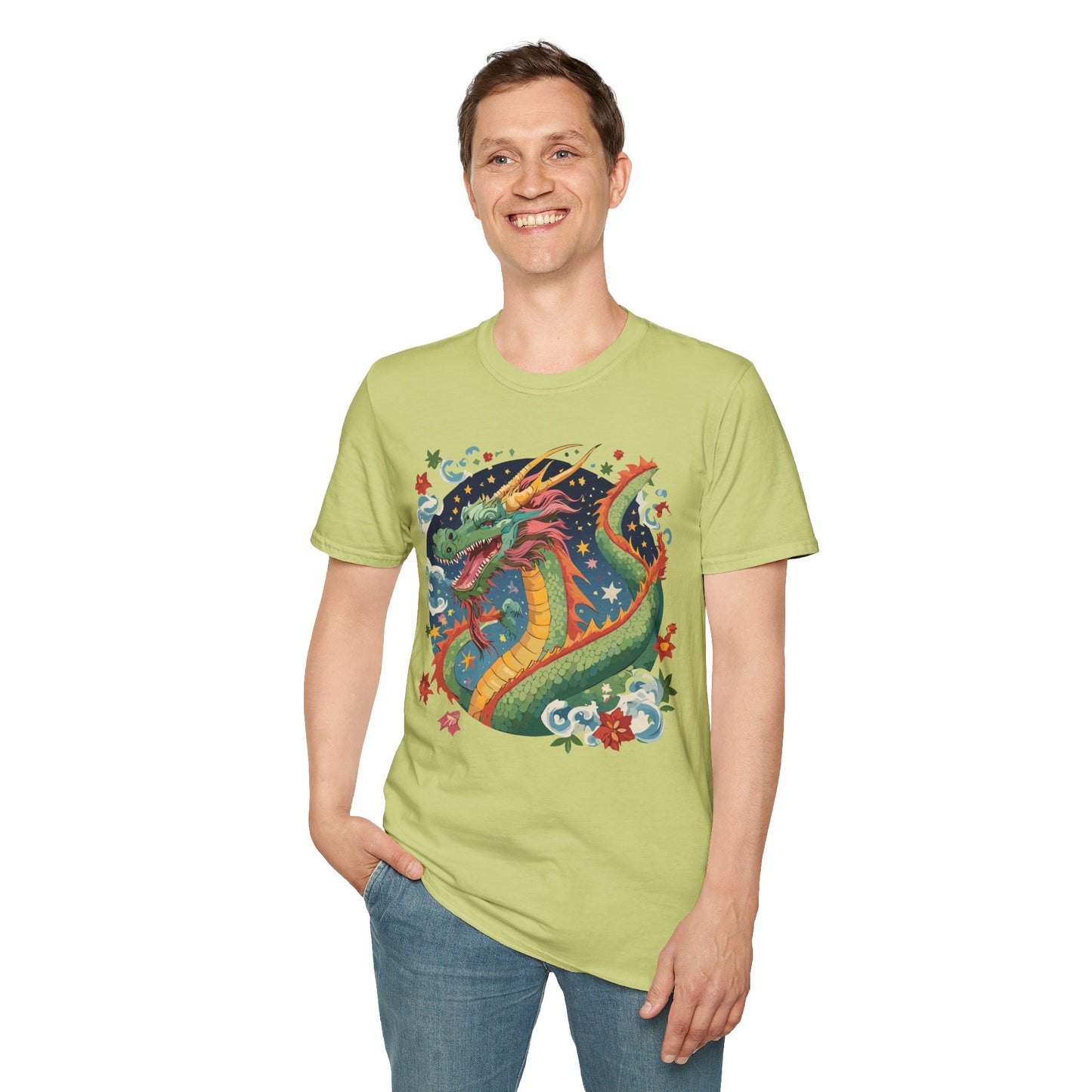 Dragon T Shirt, Dragon Shirt, Shirt with Animals, Animal Shirt