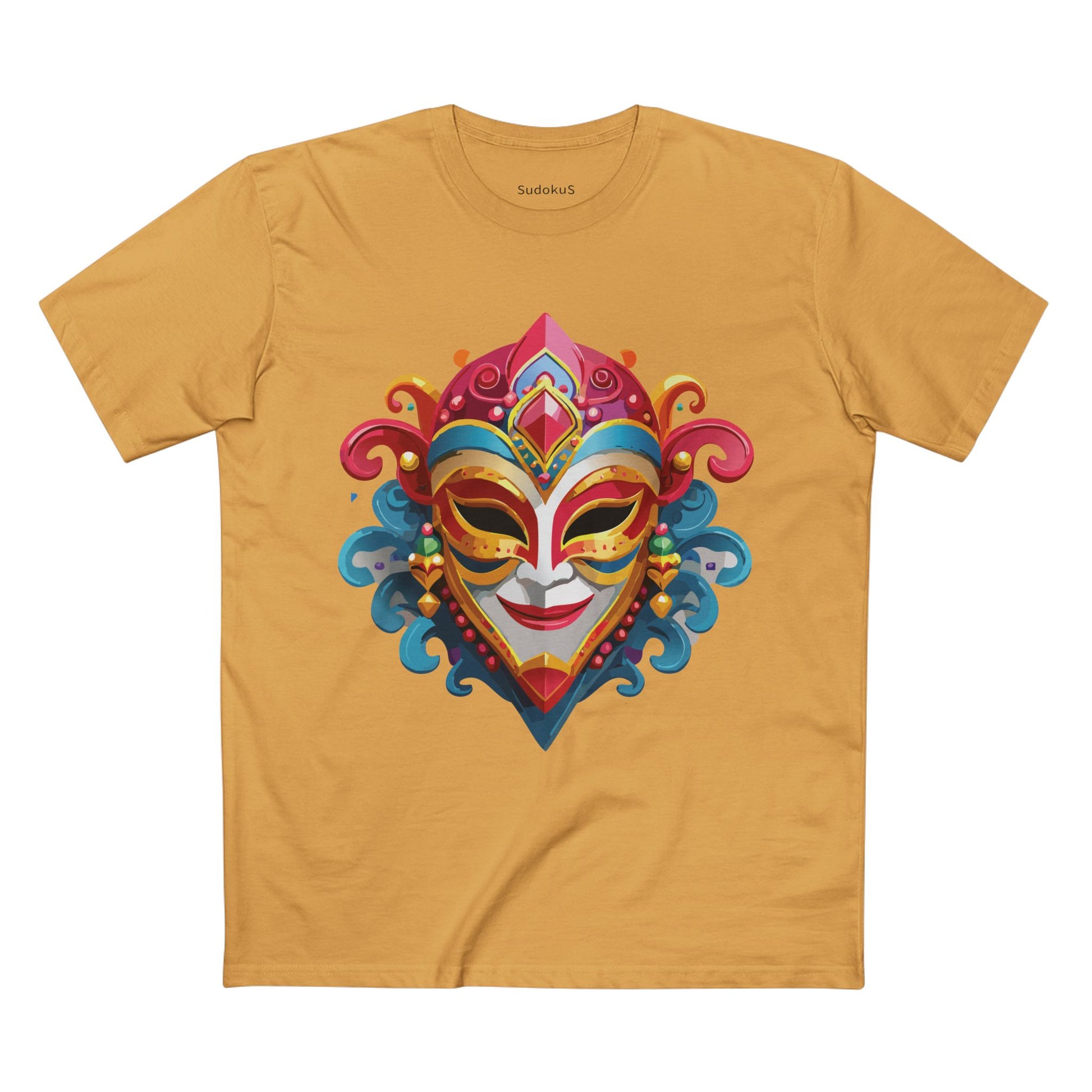 Mask Shirt, Shirt with Face - SudokuS