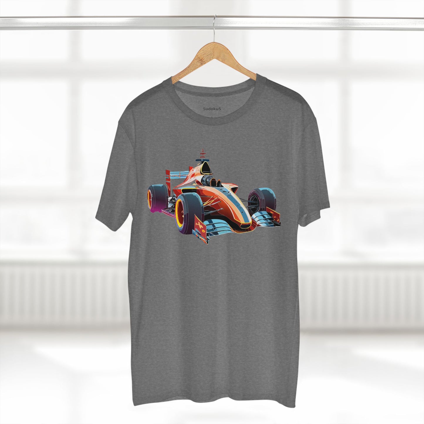 Unisex Car and Hot Wheels Shirt Premium Cotton Tee with Unique Art Design Graphic Illustration