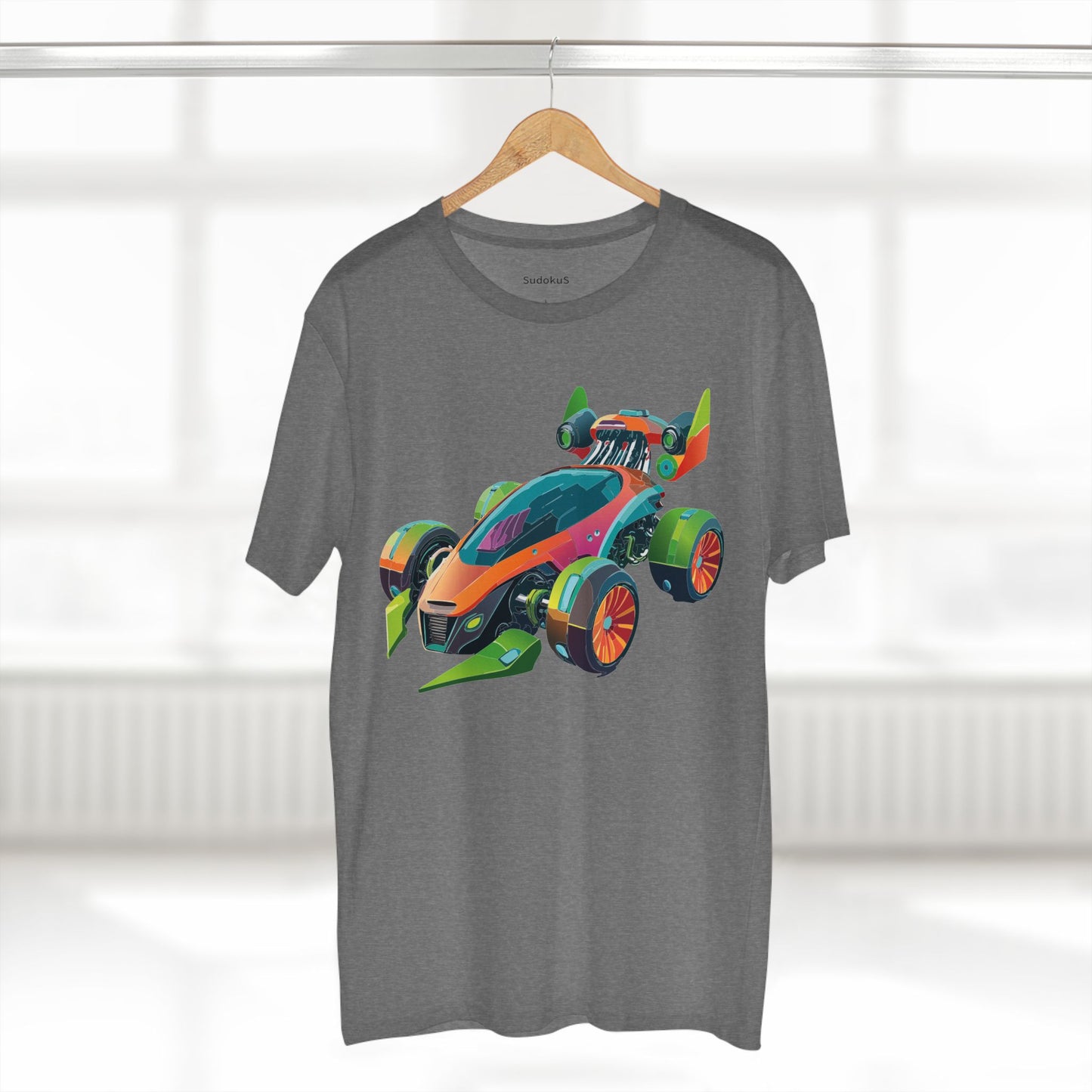 Unisex Car Shirt Hot Wheels Tee Premium Cotton Art Design Regular Fit Crew Neck Edition