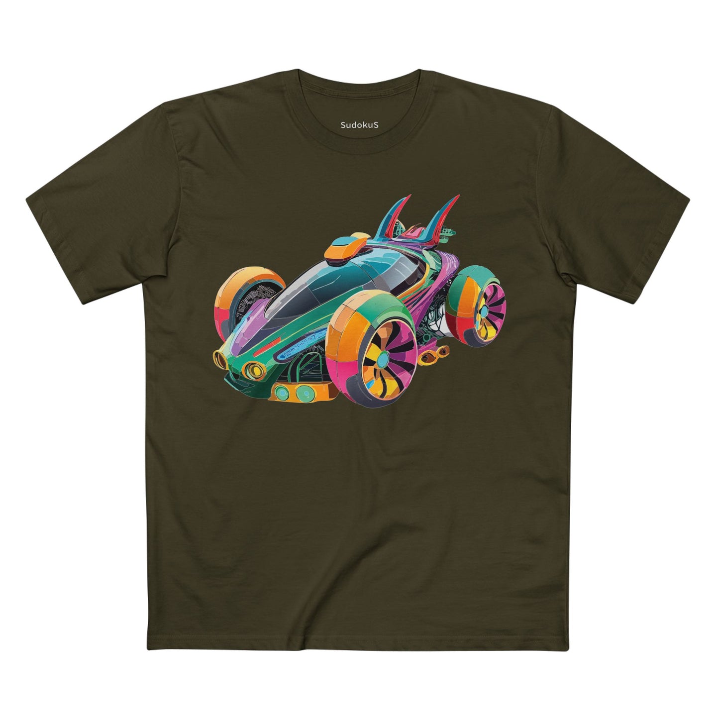 Car Shirt Hot Wheels Unisex Premium Cotton With Unique Art Design Preshrunk Regular Fit Crew Neck