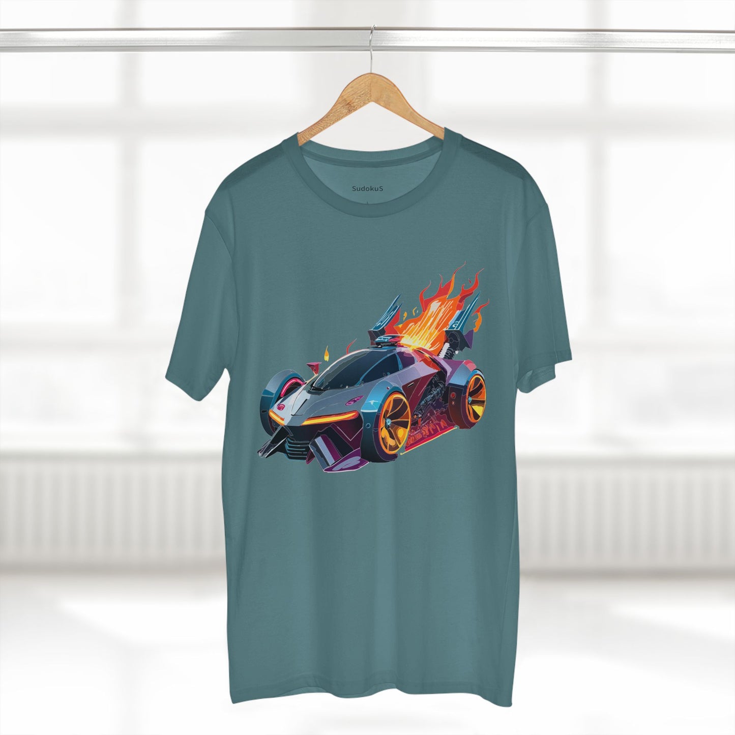 Car Shirt Hot Wheels Unisex Premium Cotton Tee With Unique Art Design Regular Fit Crew Neck