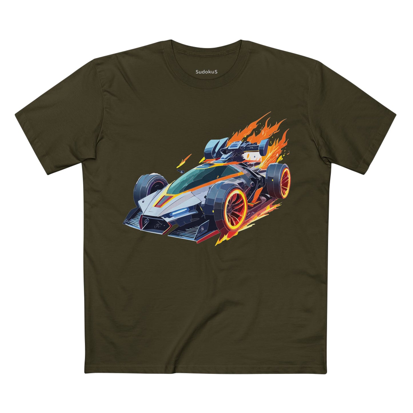 Car Shirt Hot Wheels Unisex Premium Cotton Tee With Unique Art Design Crew Neck Edition