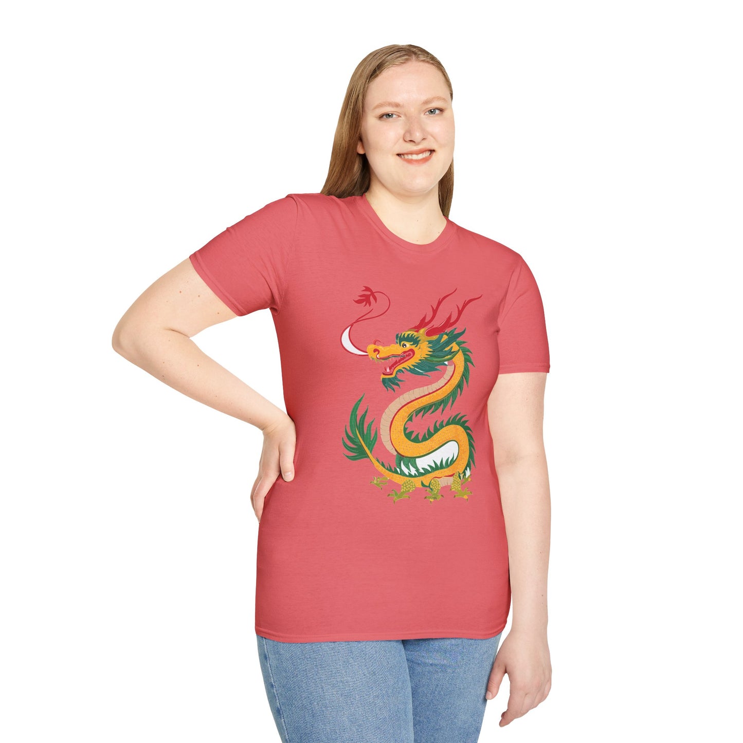 Dragon T Shirt, Dragon Shirt, Shirt with Animals, Animal Shirt