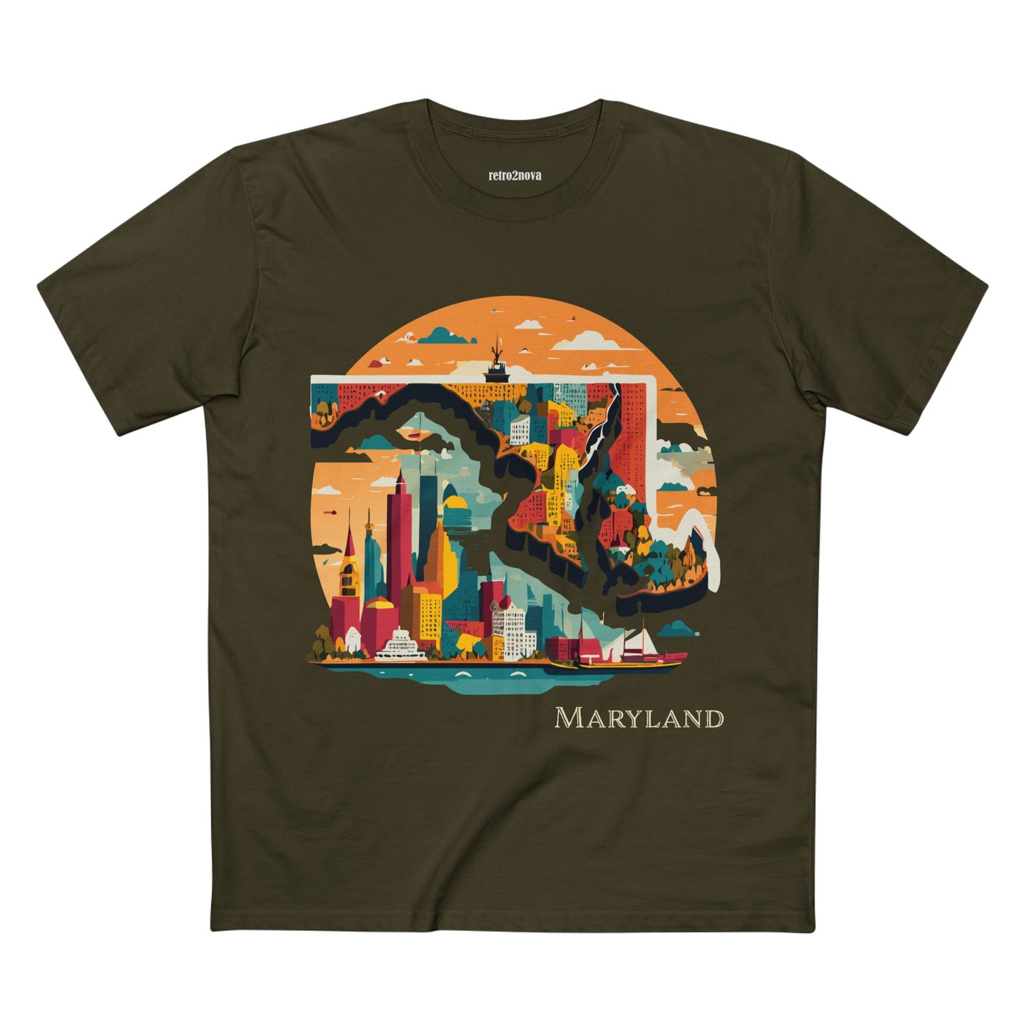US State Shirts, Maryland Shirt