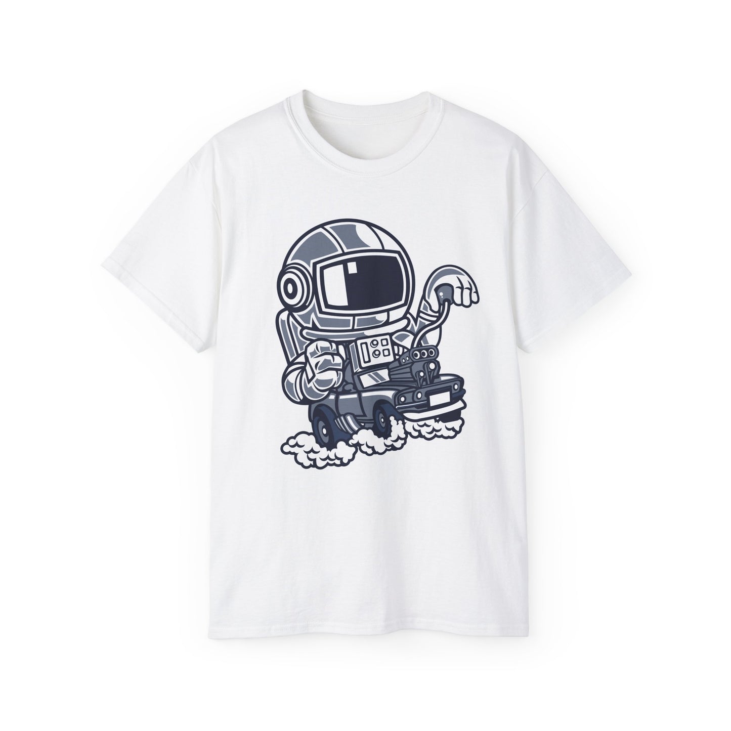 Astronaut Tee Shirt, Astronaut Graphic T‑Shirt, Cartoon Graphic T-Shirt, Art Design Shirt, Cosmos Tee Shirts 4