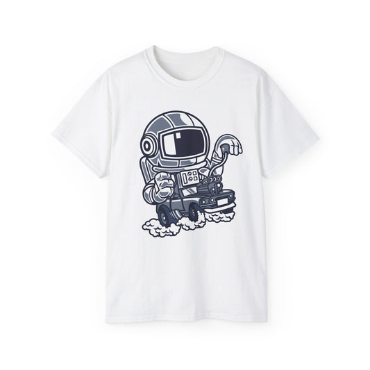 Astronaut Tee Shirt, Astronaut Graphic T‑Shirt, Cartoon Graphic T-Shirt, Art Design Shirt, Cosmos Tee Shirts 4