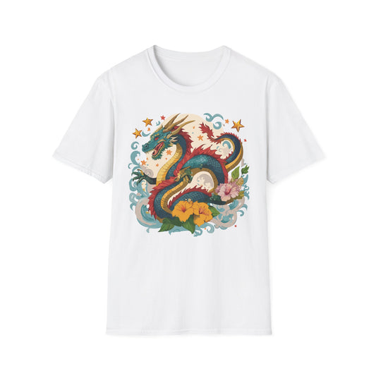 Dragon T Shirt, Dragon Shirt, Shirt with Animals, Animal Shirt