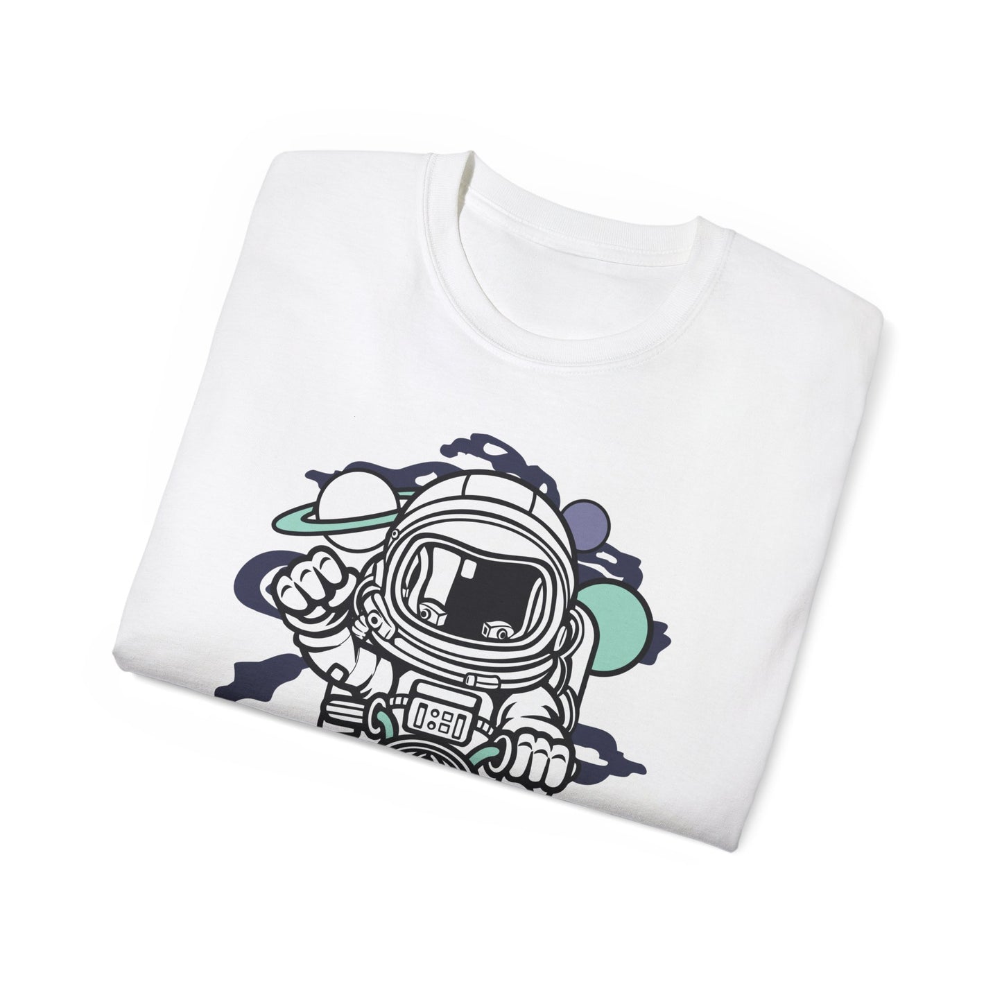 Astronaut Tee Shirt, Astronaut Graphic T‑Shirt, Cartoon Graphic T-Shirt, Art Design Shirt, Cosmos Tee Shirts 6