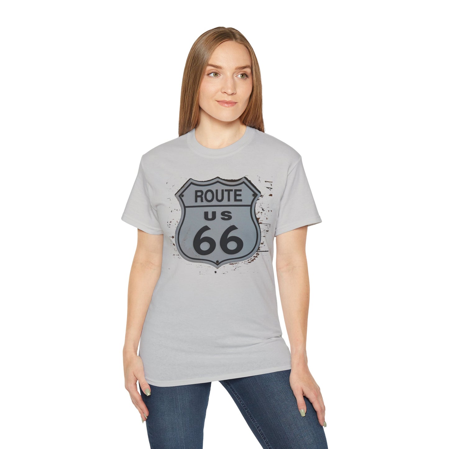 Route 66 Tee Shirt, Route 66 Graphic T‑Shirt, Vintage Graphic T-Shirt, Art Design Shirt, Route 66 US Tee Shirts