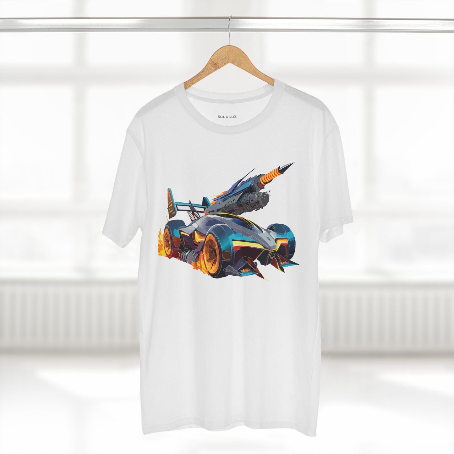 Car And Hot Wheels Shirt Unisex Premium Cotton Tee With Unique Car Art Design For Auto Enthusiasts