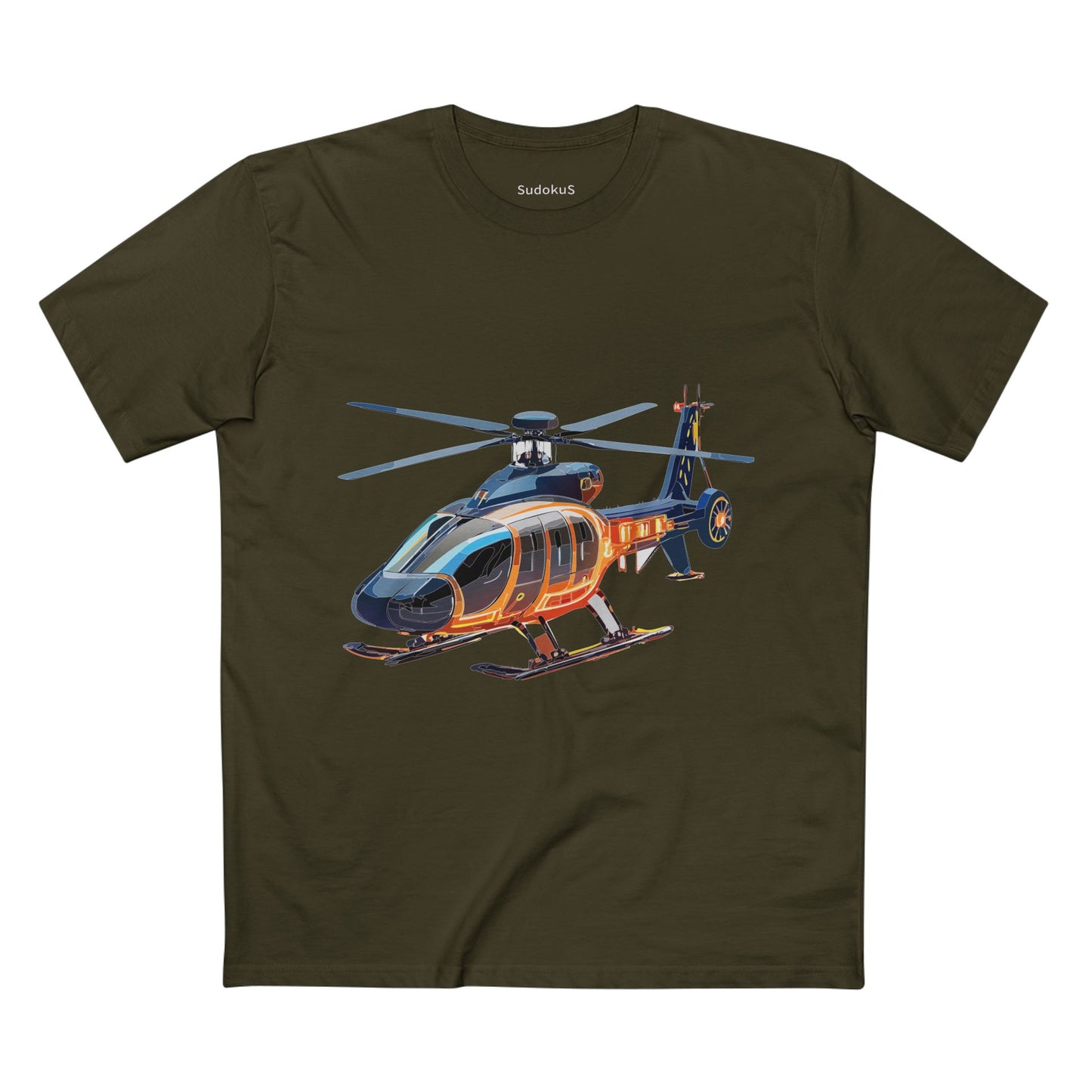 Helicopter Shirt, Chopper Shirt - SudokuS