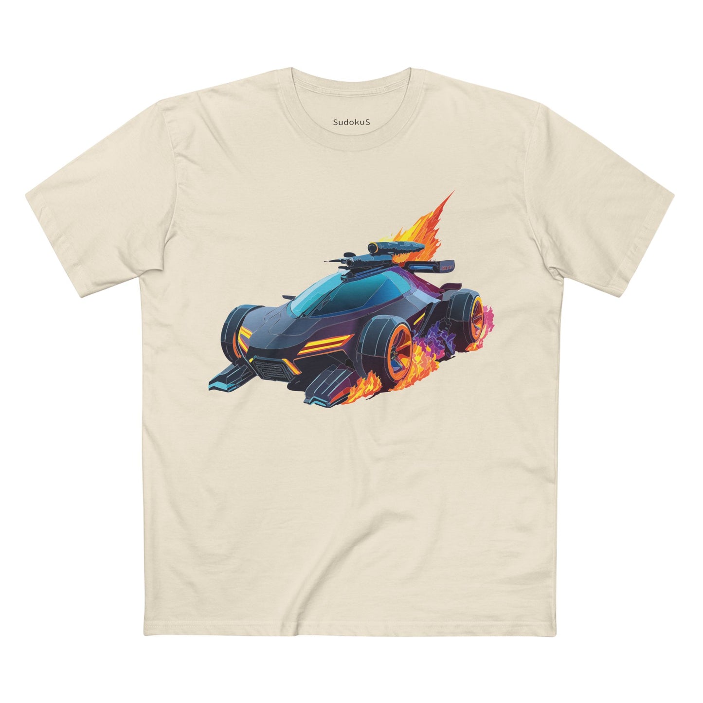 Unisex Car Shirt Hot Wheels Tee Premium Cotton With Unique Art Design For Everyday Wear