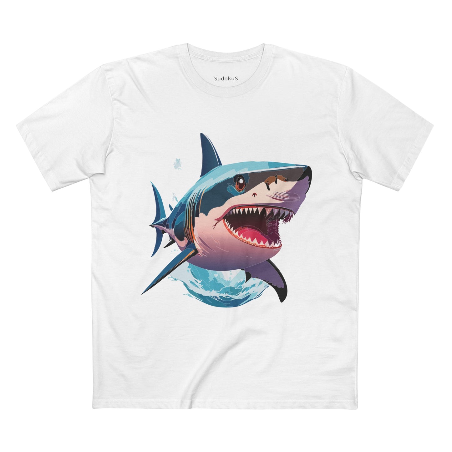 Animal Shirt, Shark Shirt - SudokuS