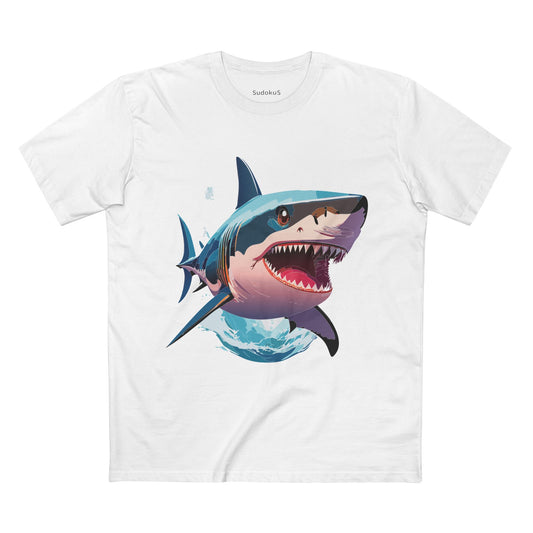 Animal Shirt, Shark Shirt - SudokuS