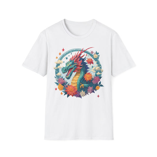 Dragon T Shirt, Dragon Shirt, Shirt with Animals, Animal Shirt